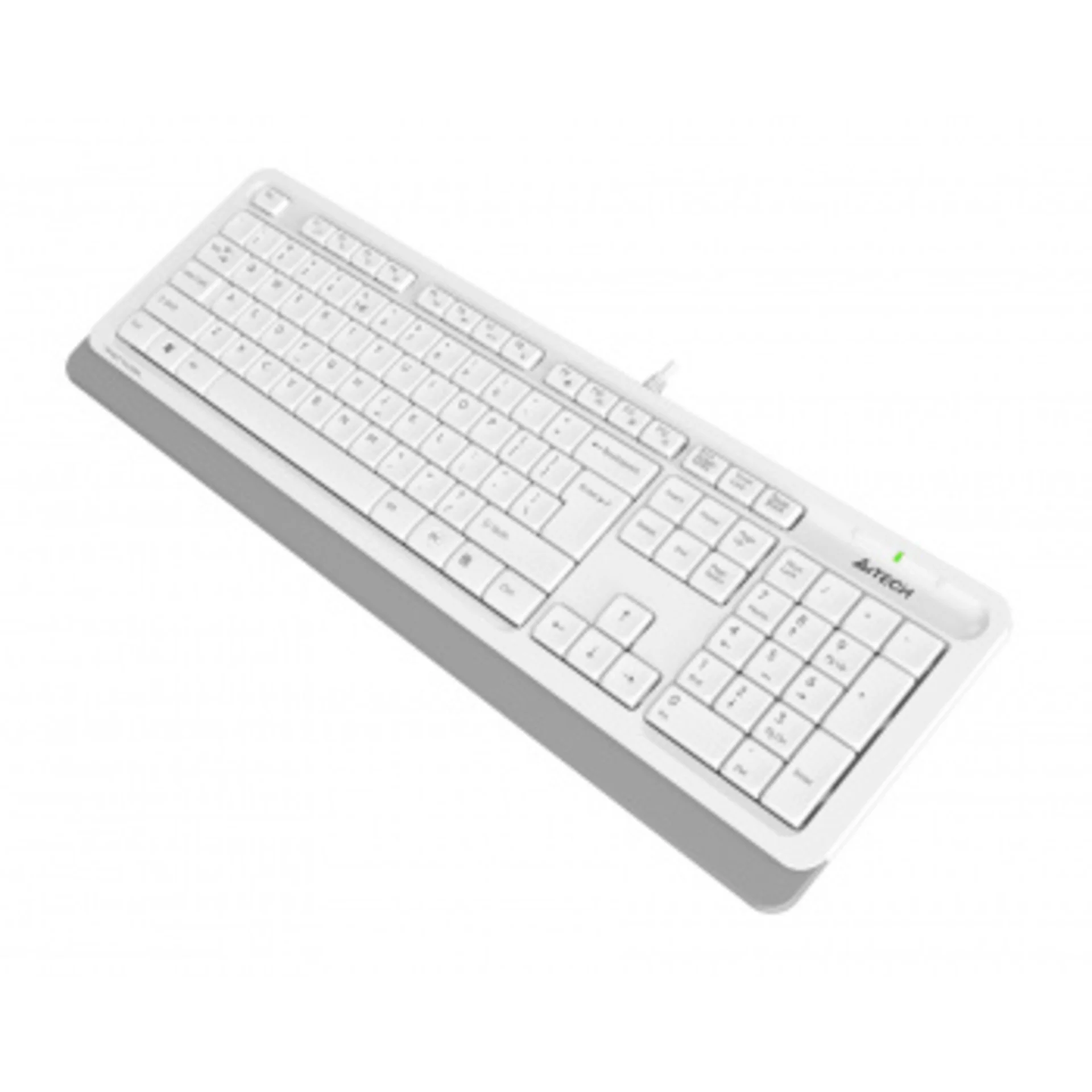 Клавиатура A4Tech Fstyler FK10 белый/серый USB