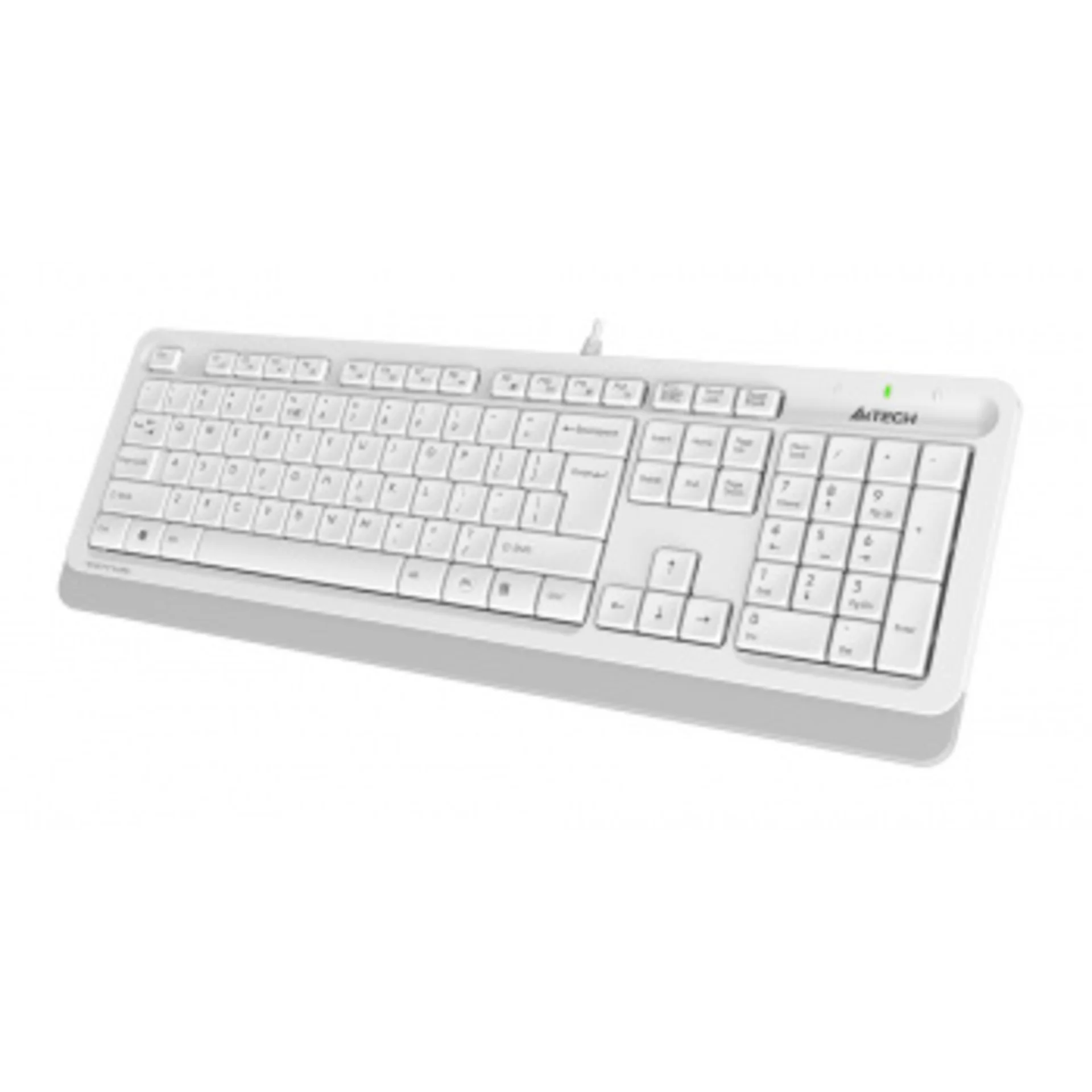 Клавиатура A4Tech Fstyler FK10 белый/серый USB