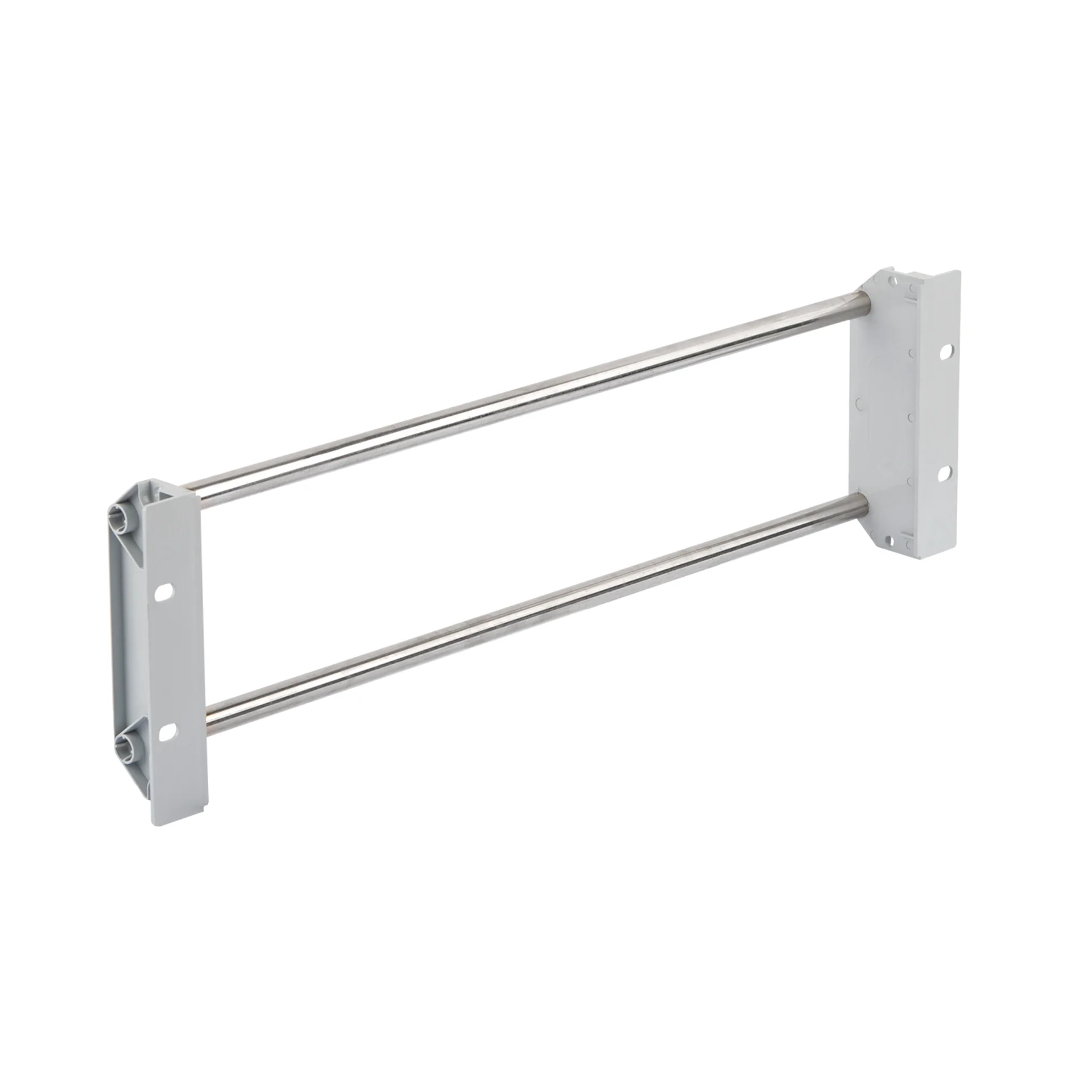 Конструктив 19" с круглыми направляющими для плинтов