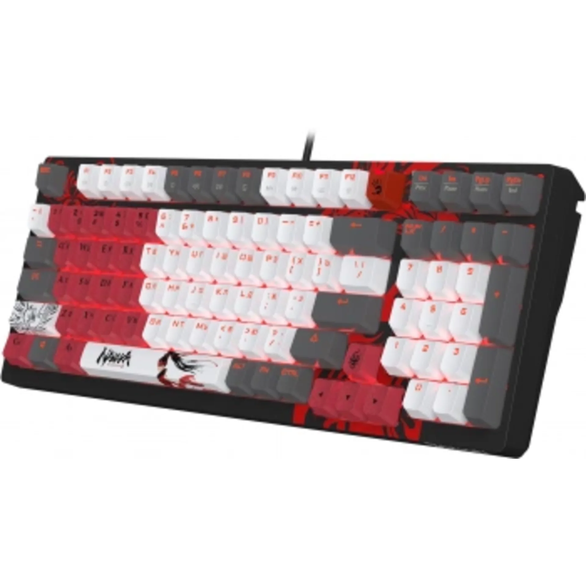 Клавиатура A4Tech Bloody S98 Naraka BLMS Plus механическая черный/красный USB for gamer LED (S98 NAR