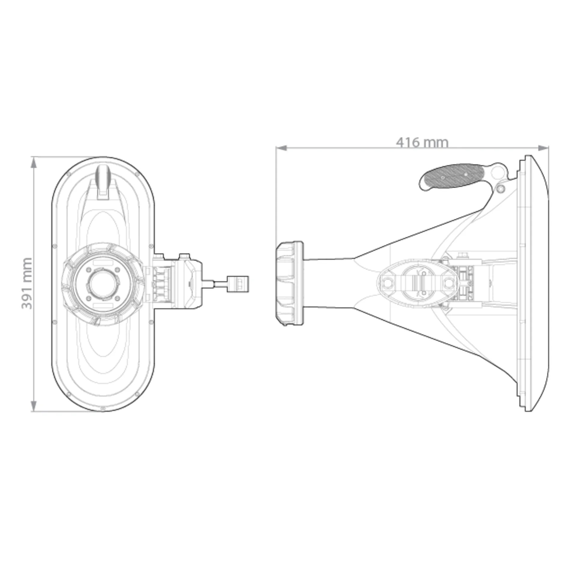 Асимметричная лучевая антенна RF elements HG3-TP-A90 5GHz 16dBi