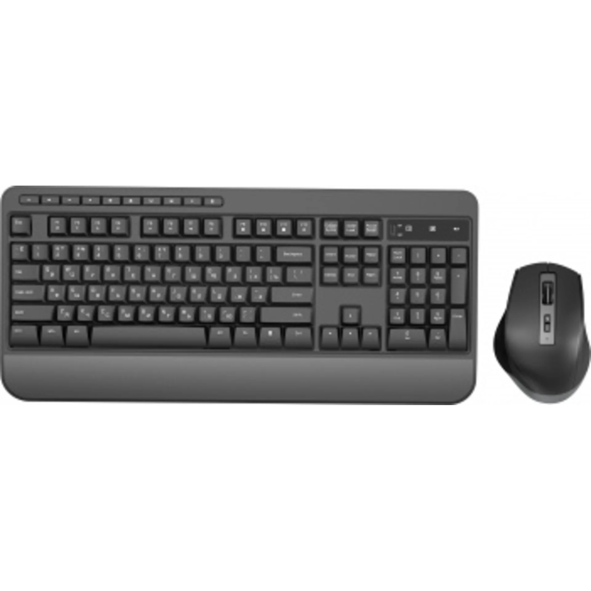 Клавиатура + мышь Оклик S290W клав:черный мышь:черный USB беспроводная Multimedia (351701)