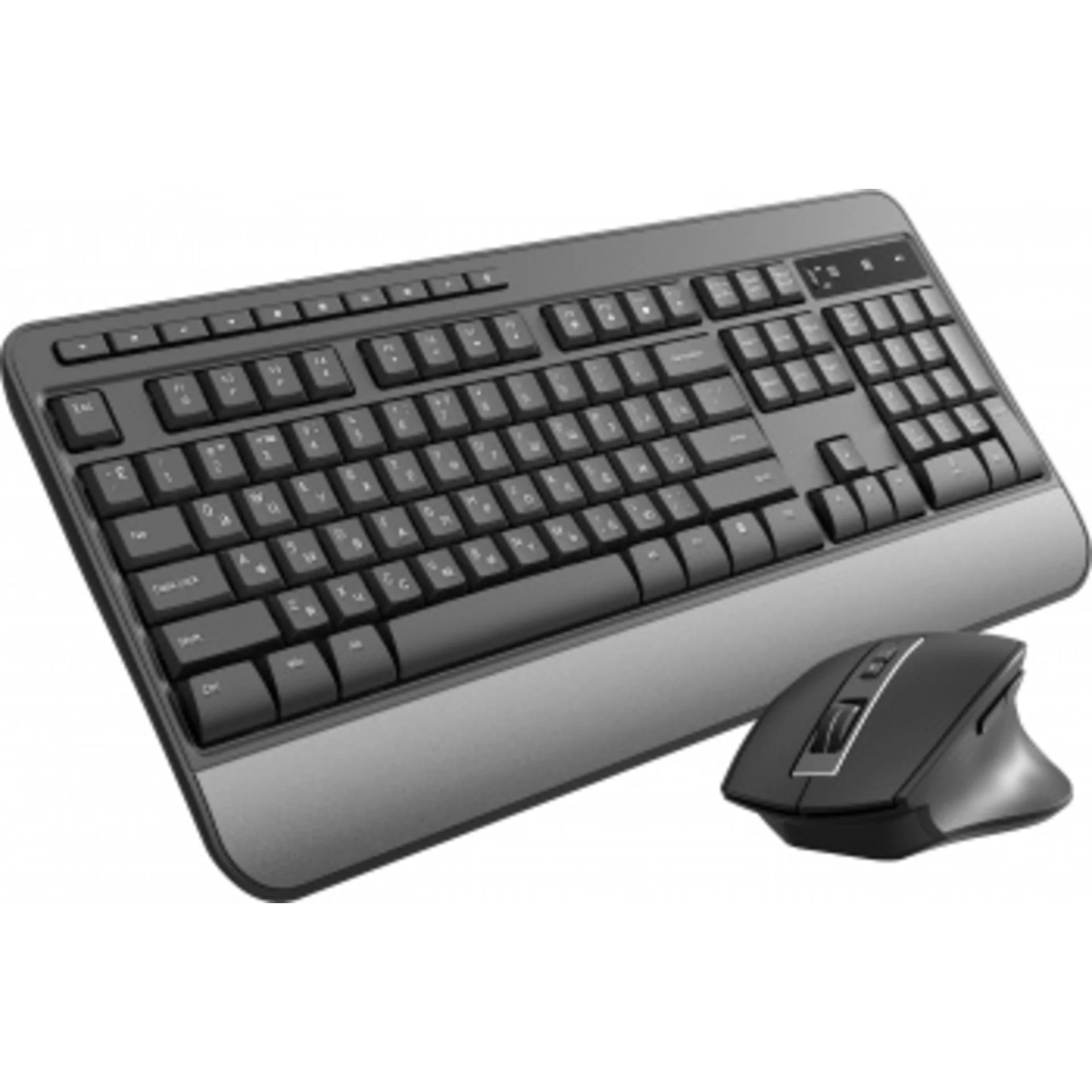 Клавиатура + мышь Оклик S290W клав:черный мышь:черный USB беспроводная Multimedia (351701)