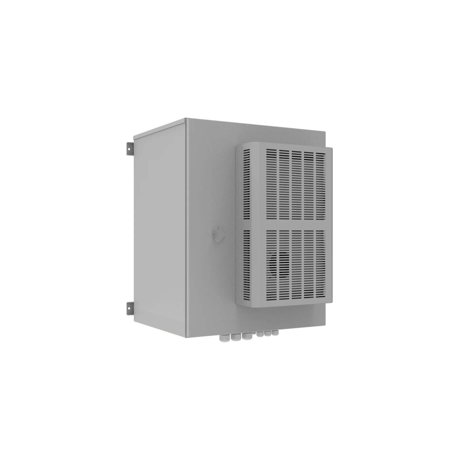 Шкаф уличный всепогодный 18U глубина 600мм (предустановленный кондиционер 500Вт)