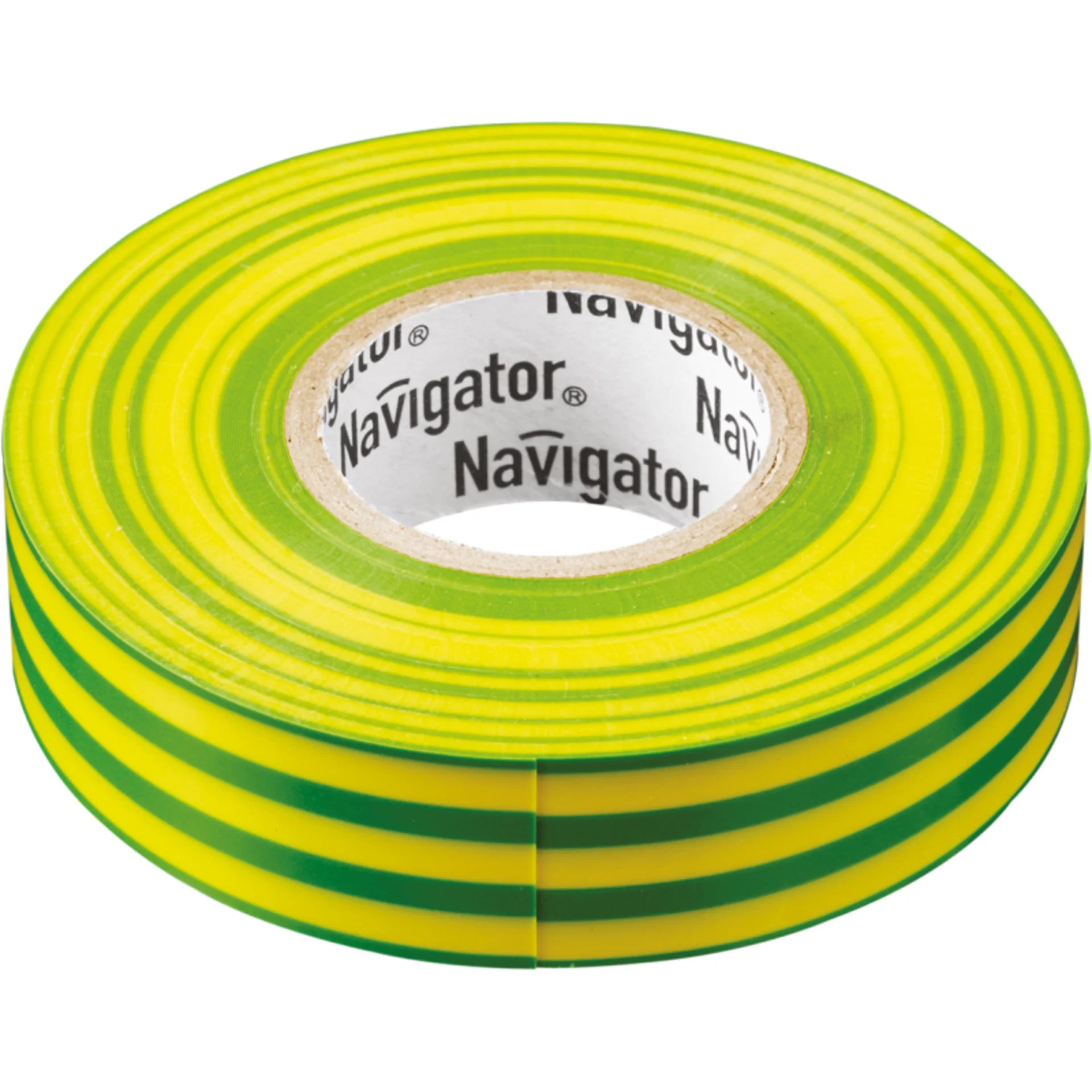 Изолента ПВХ 15мм (рул.20м) жел/зел. NIT-B15-20/YG Navigator 71108