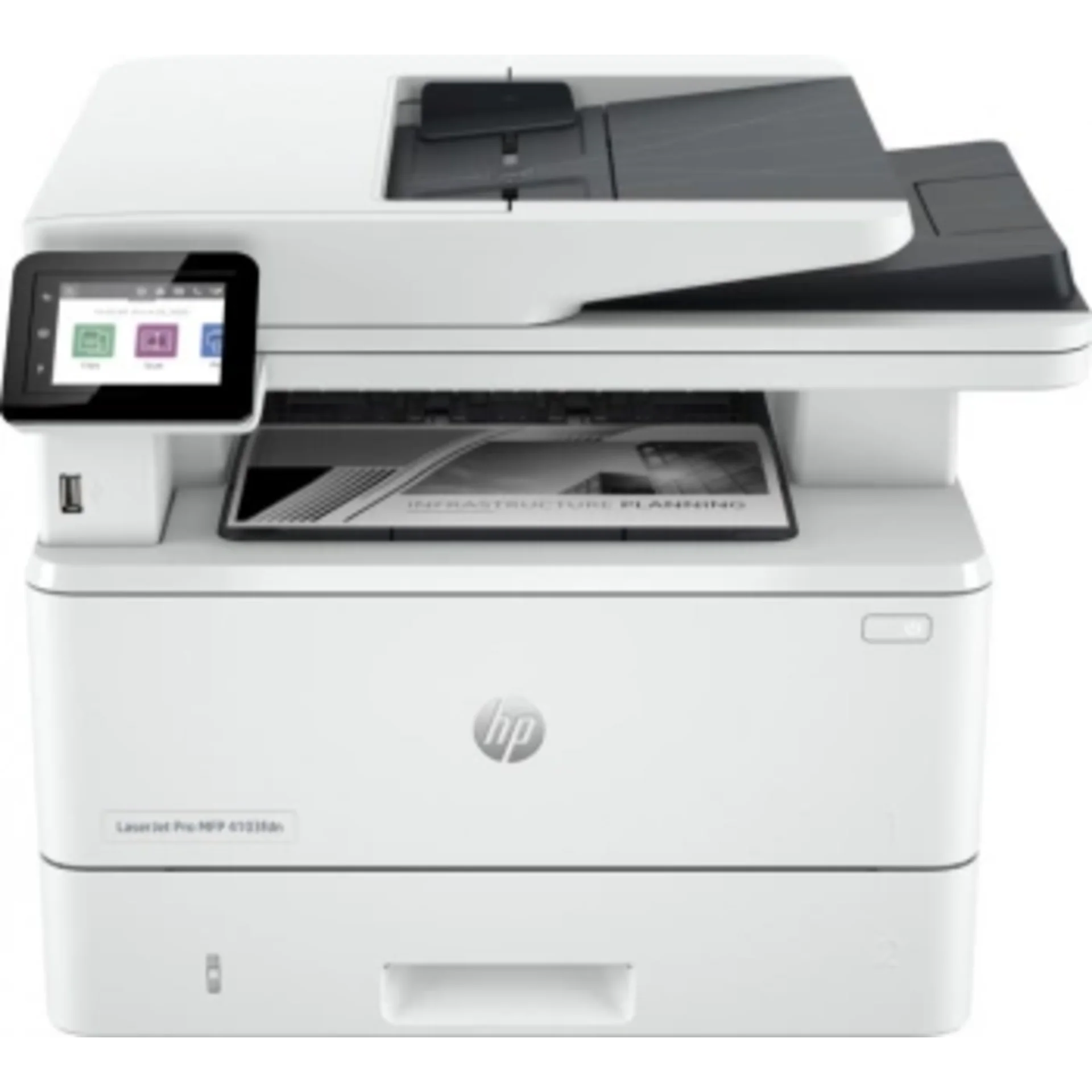 МФУ лазерный HP LaserJet Pro 4103dw (2Z627A) A4 Duplex Net WiFi белый
