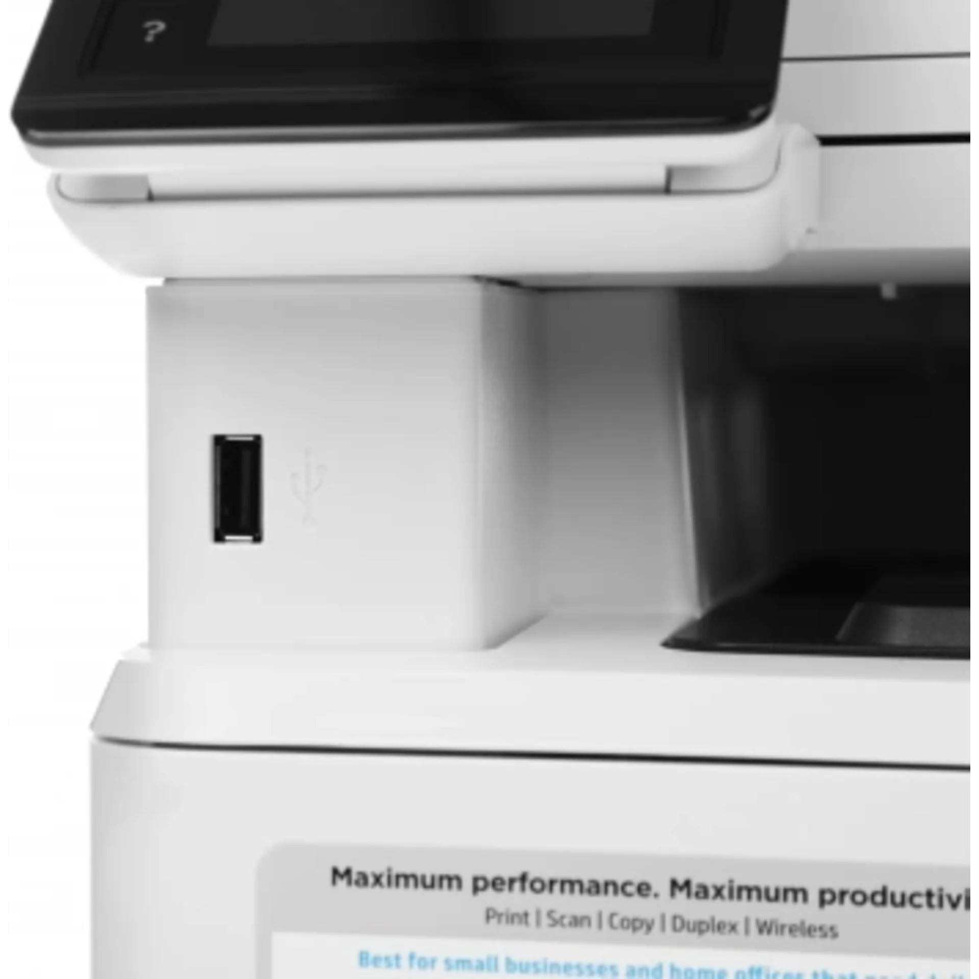 МФУ лазерный HP LaserJet Pro 4103dw (2Z627A) A4 Duplex Net WiFi белый