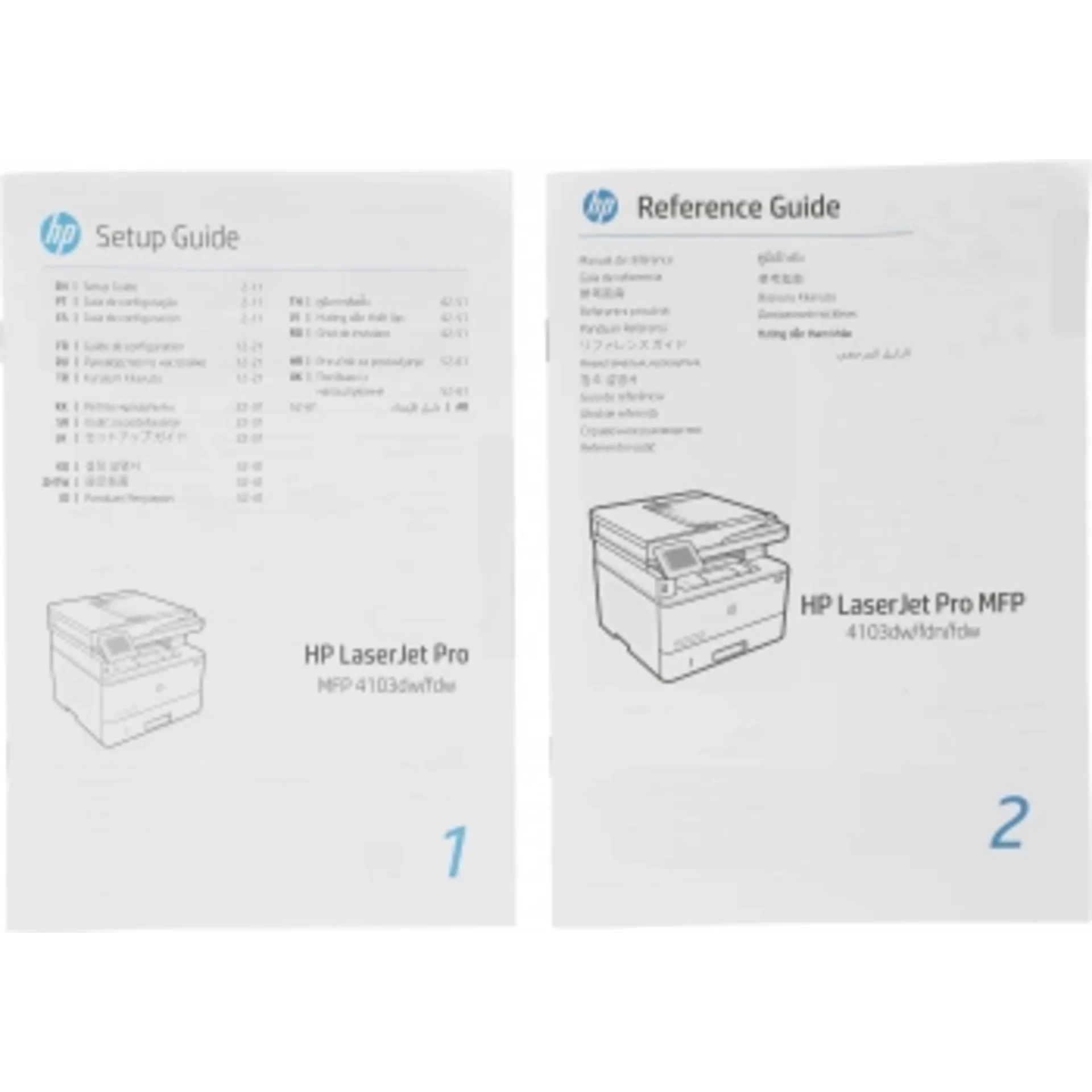 МФУ лазерный HP LaserJet Pro 4103dw (2Z627A) A4 Duplex Net WiFi белый