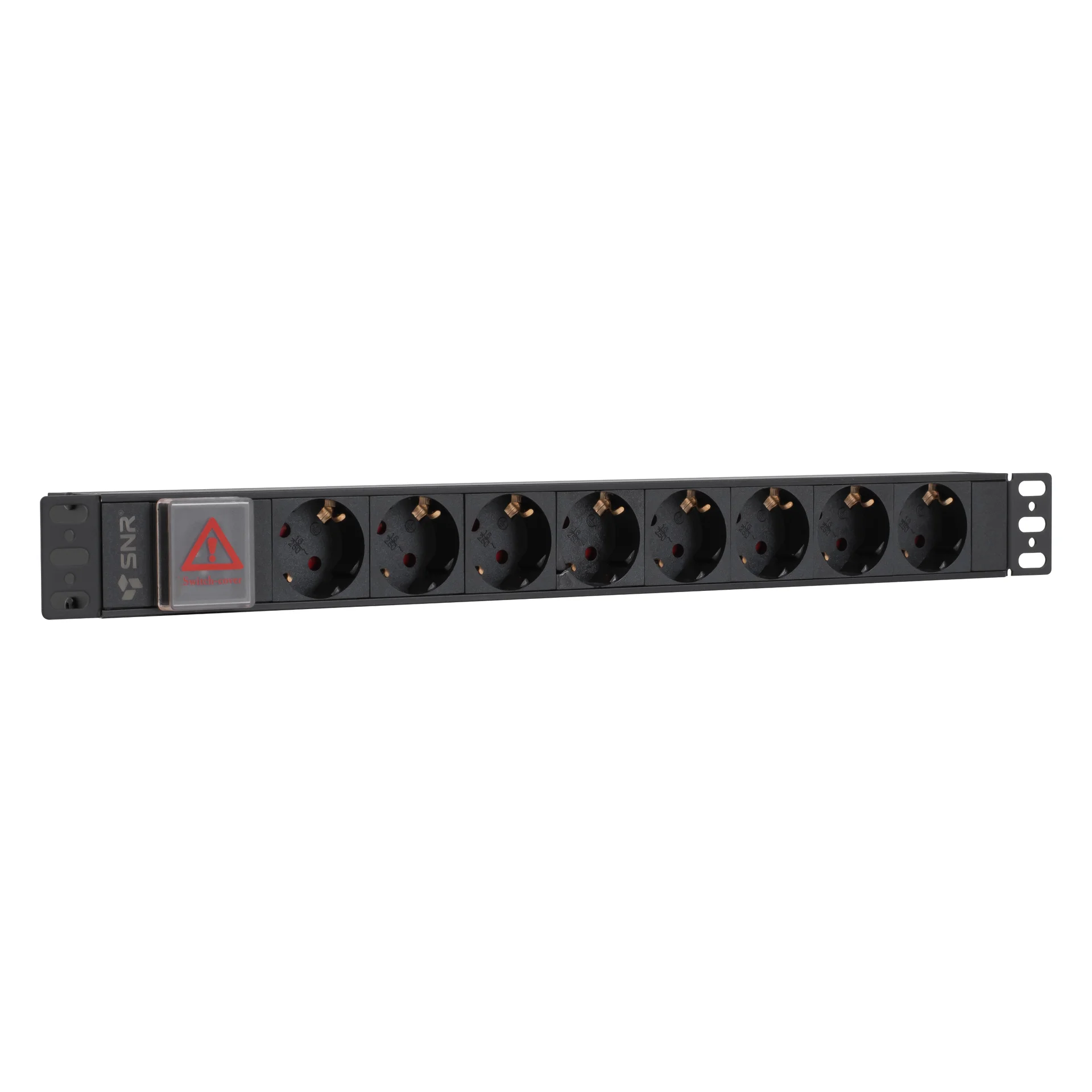 Блок розеток серии SNR-PDU базовый на 8xSchuko, без шнура питания с вилкой C14, 10A