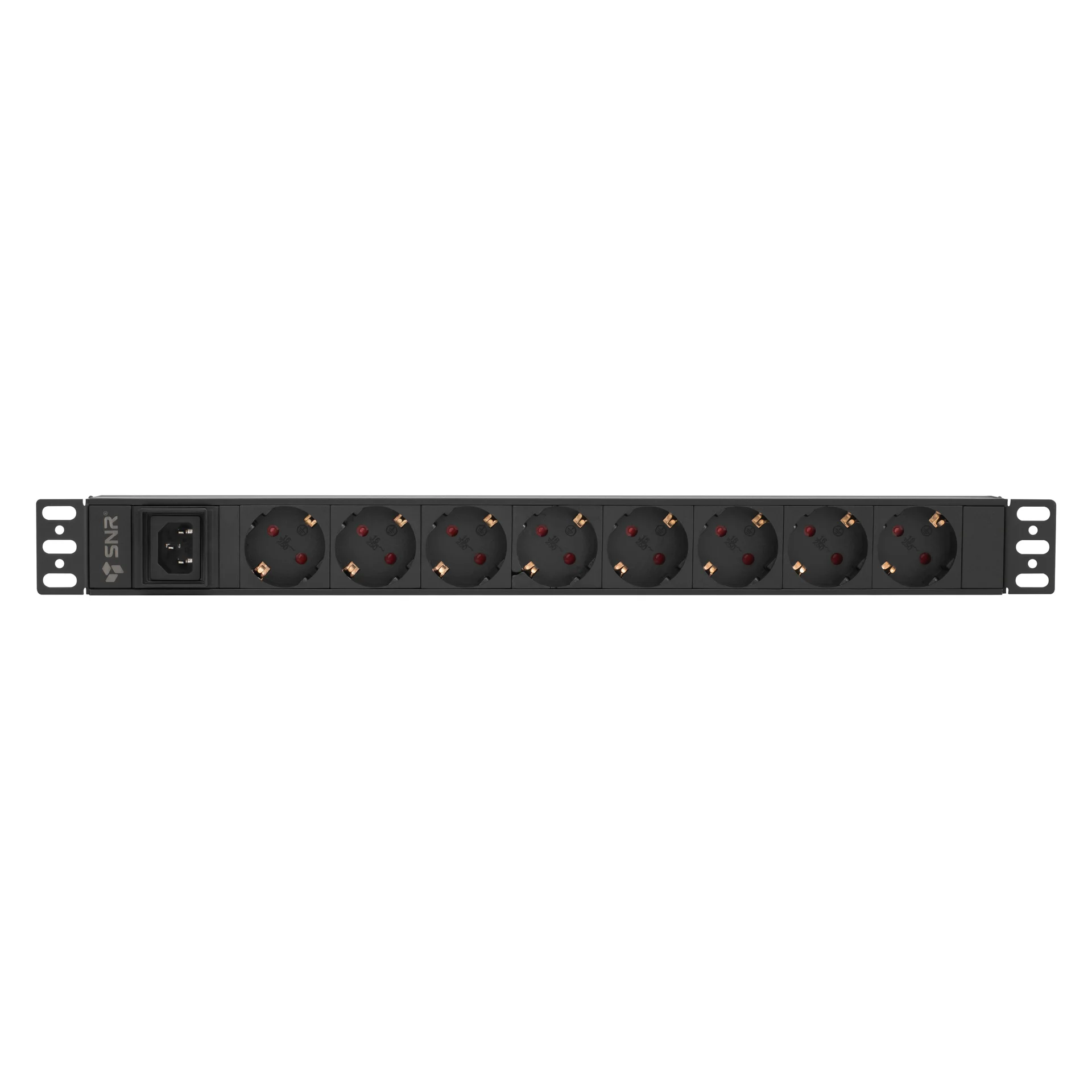 Блок розеток серии SNR-PDU базовый на 8xSchuko, без шнура питания с вилкой C14, 10A