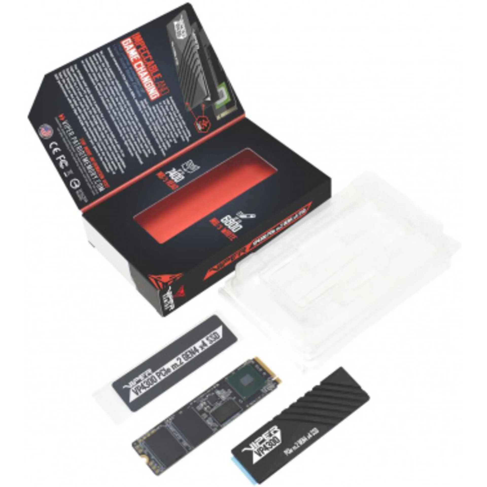 Накопитель SSD Patriot PCIe 4.0 x4 2TB VP4300-2TBM28H Viper VP4300 M.2 2280