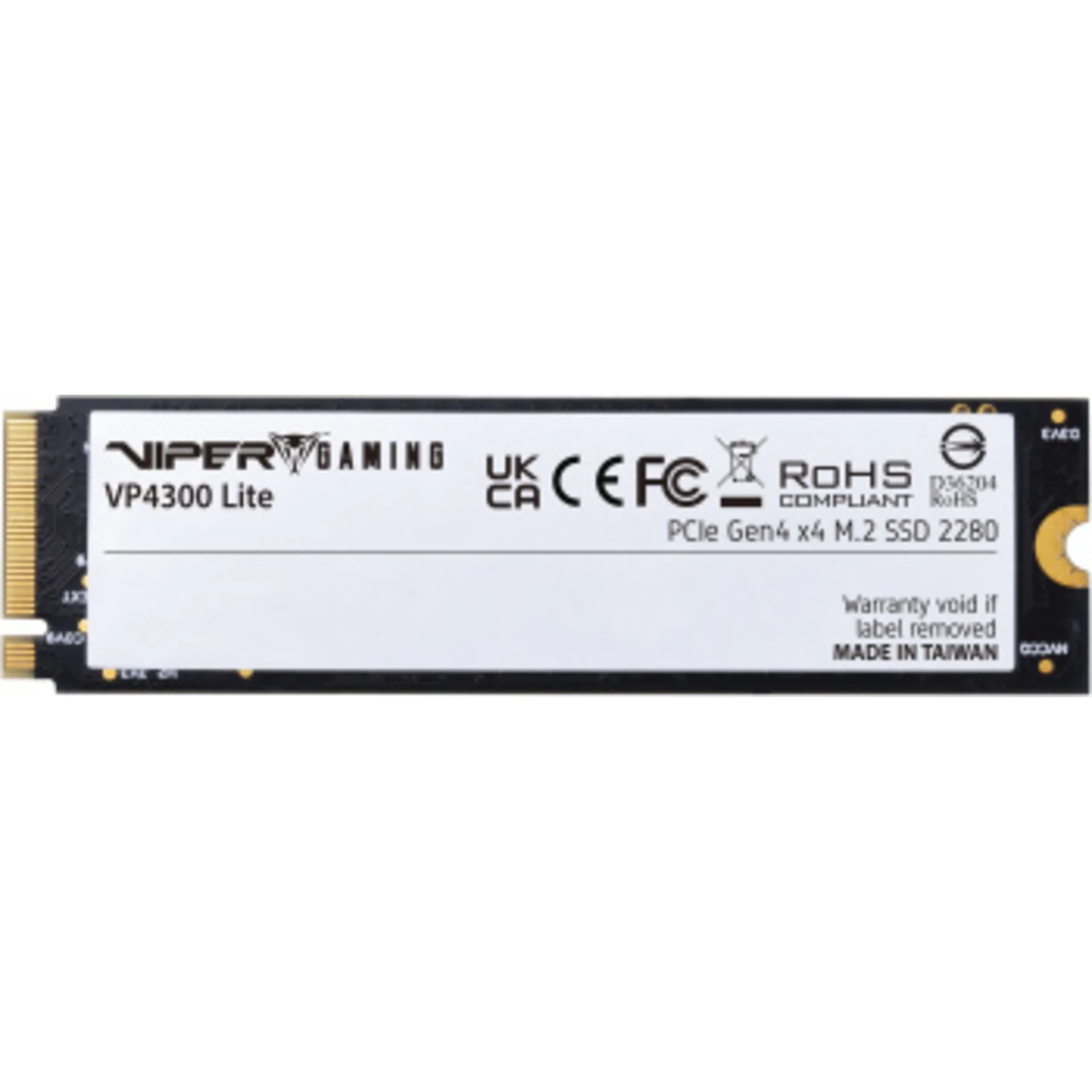 Накопитель SSD Patriot PCIe 4.0 x4 2TB VP4300L2TBM28H Viper VP4300 Lite M.2 2280