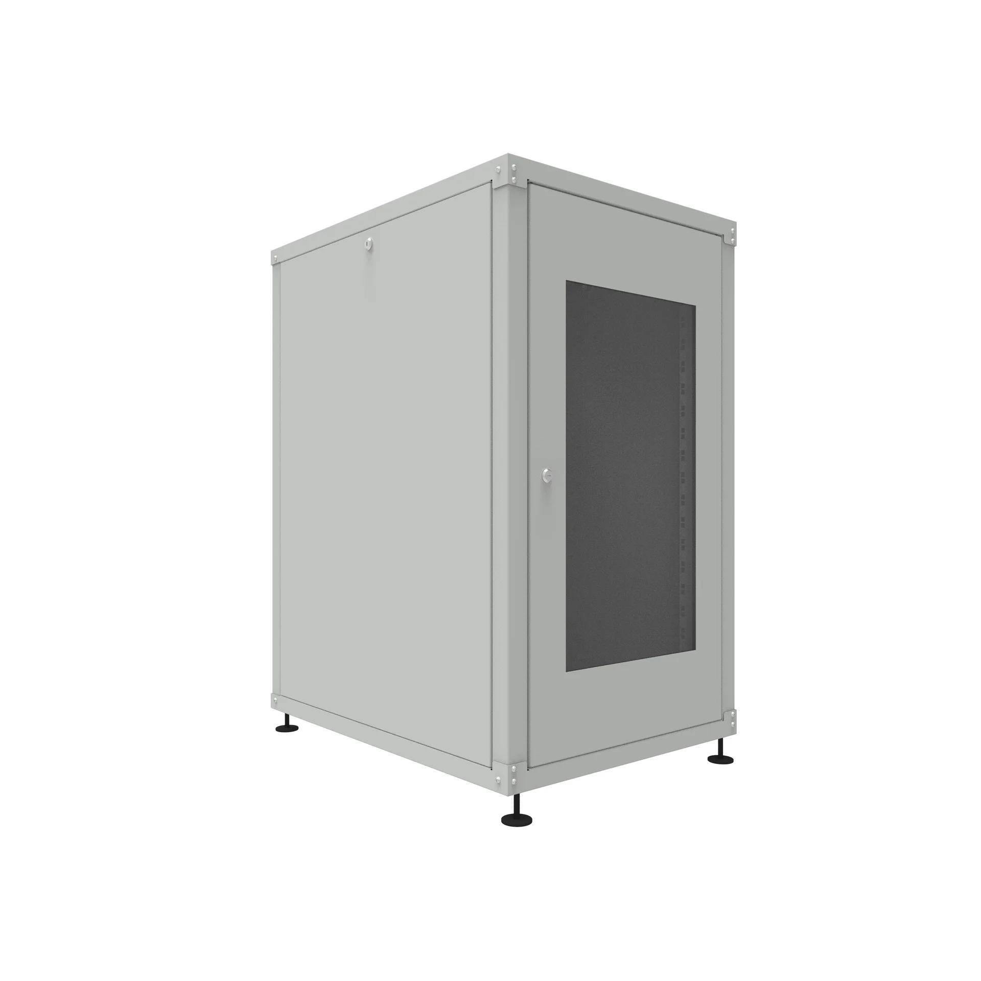 Шкаф телекоммуникационный напольный 22U 600x800мм, серия TFC (SNR-TFC-226080-GN-G)