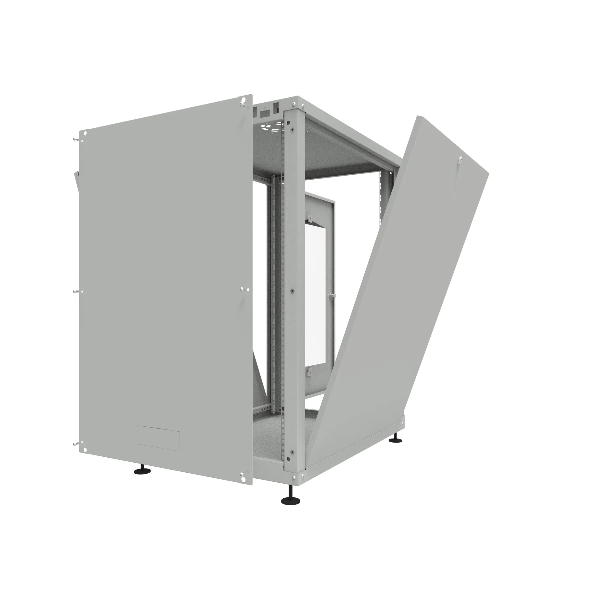 Шкаф телекоммуникационный напольный 22U 600x800мм, серия TFC (SNR-TFC-226080-GN-G)