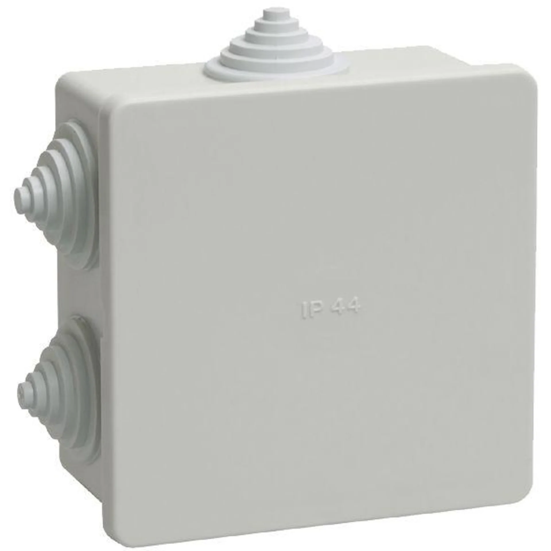 Коробка распаячная ОП 85х85х40 IP44 KM41235 (6 каб.ввод.) IEK UKO11-085-085-040-K41-44