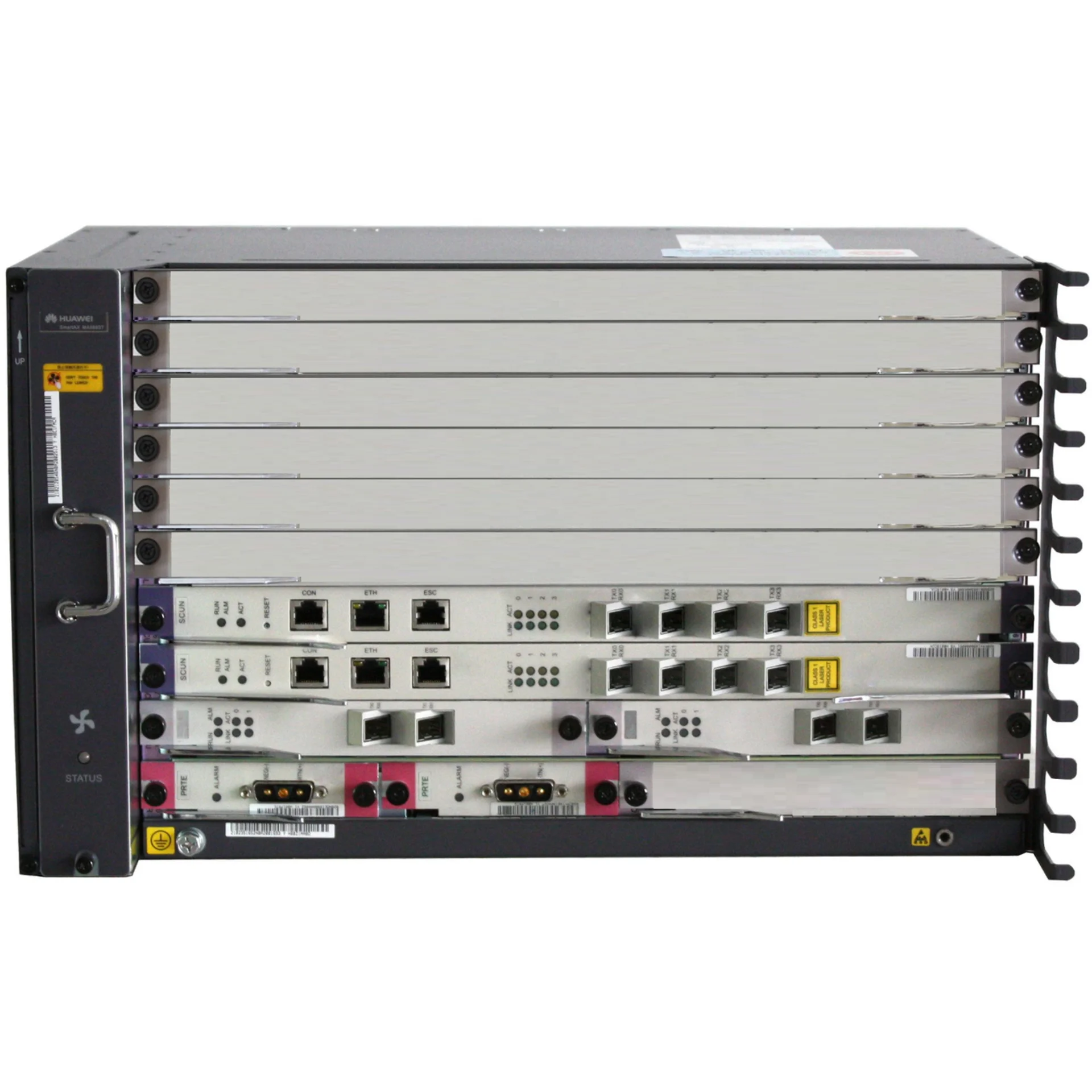 6RU шасси Huawei OLT GPON, 6 слотов для установки интерфейсных модулей, 2x10G порта (уценка 1)