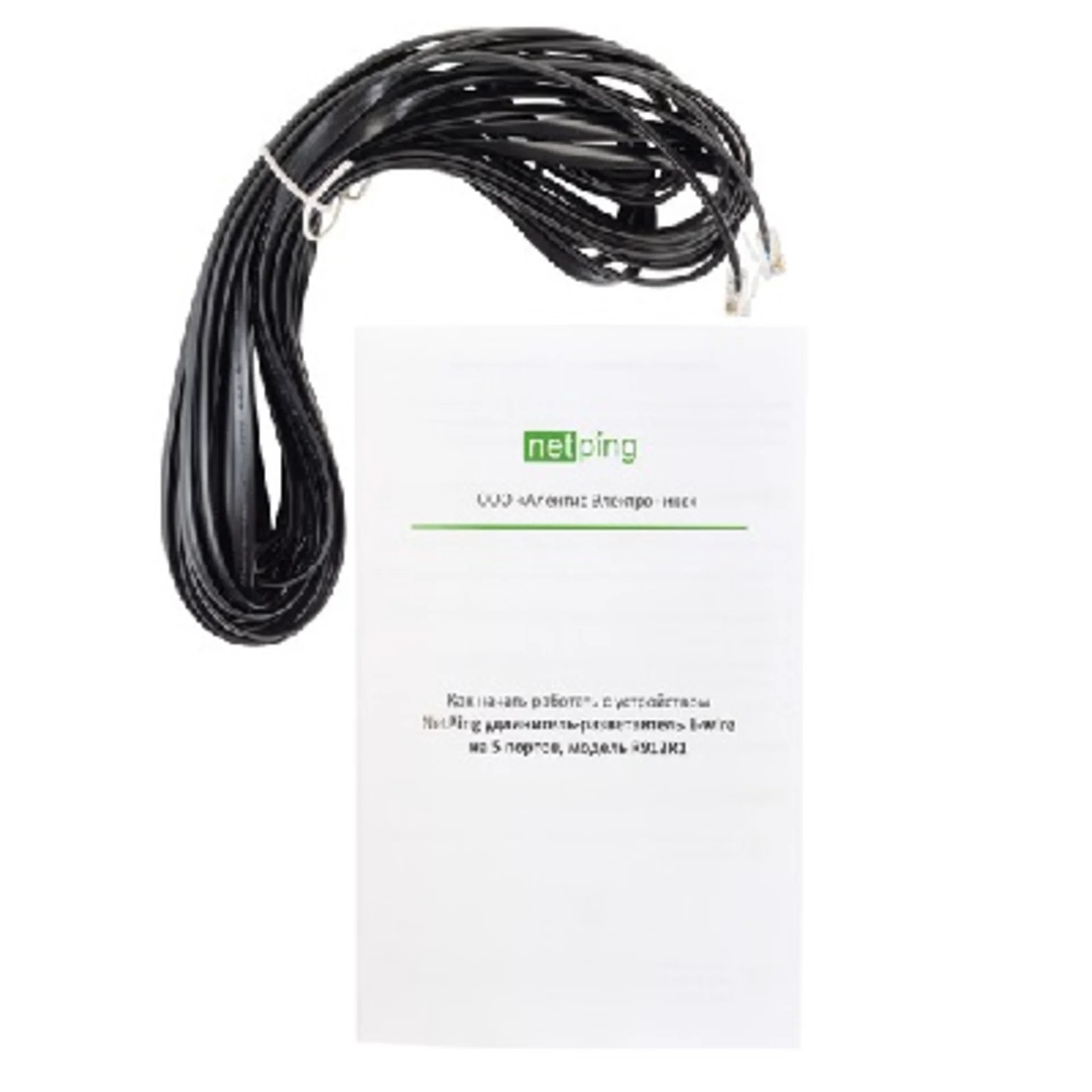 NetPing удлинитель-разветвитель 1-wire на 5 портов, модель R912R1