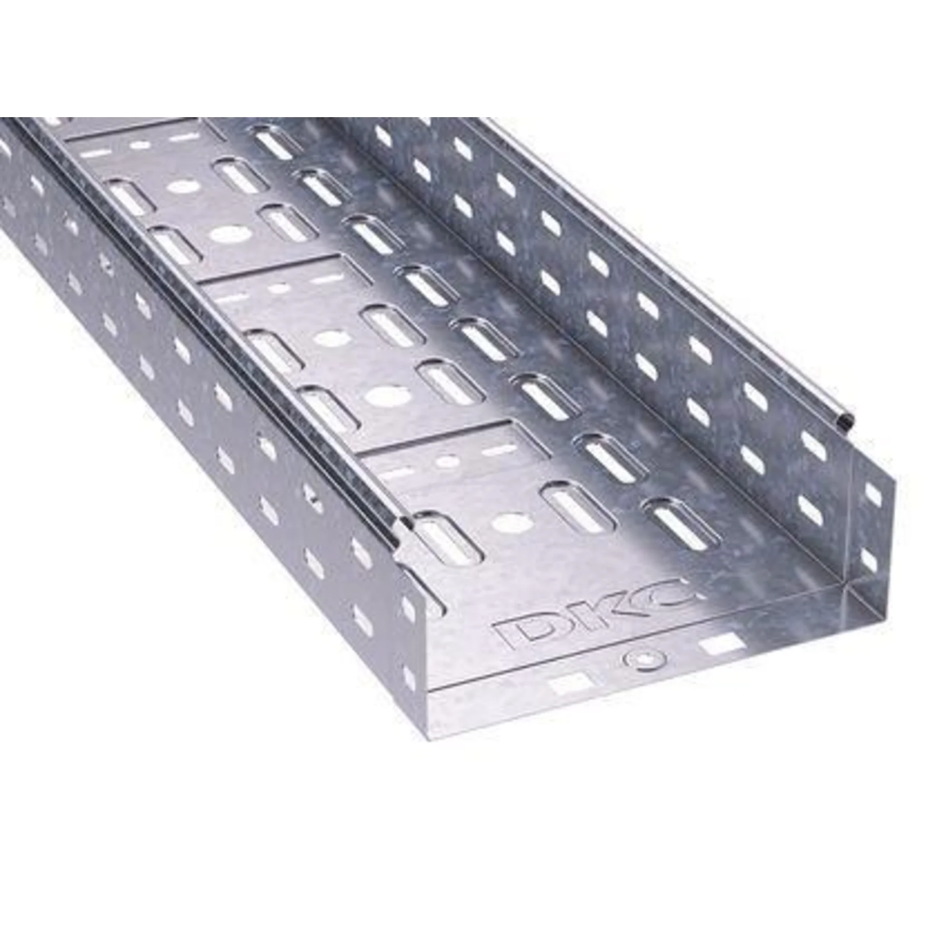 Лоток листовой перфорированный 300х80 L3000 сталь 0.8мм DKC 35305
