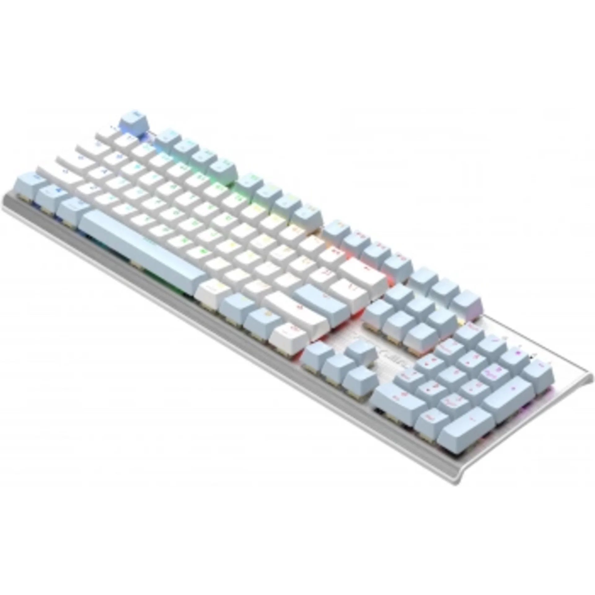 Клавиатура A4Tech Fstyler FS100 Neon механическая синий USB for gamer LED (FS100)