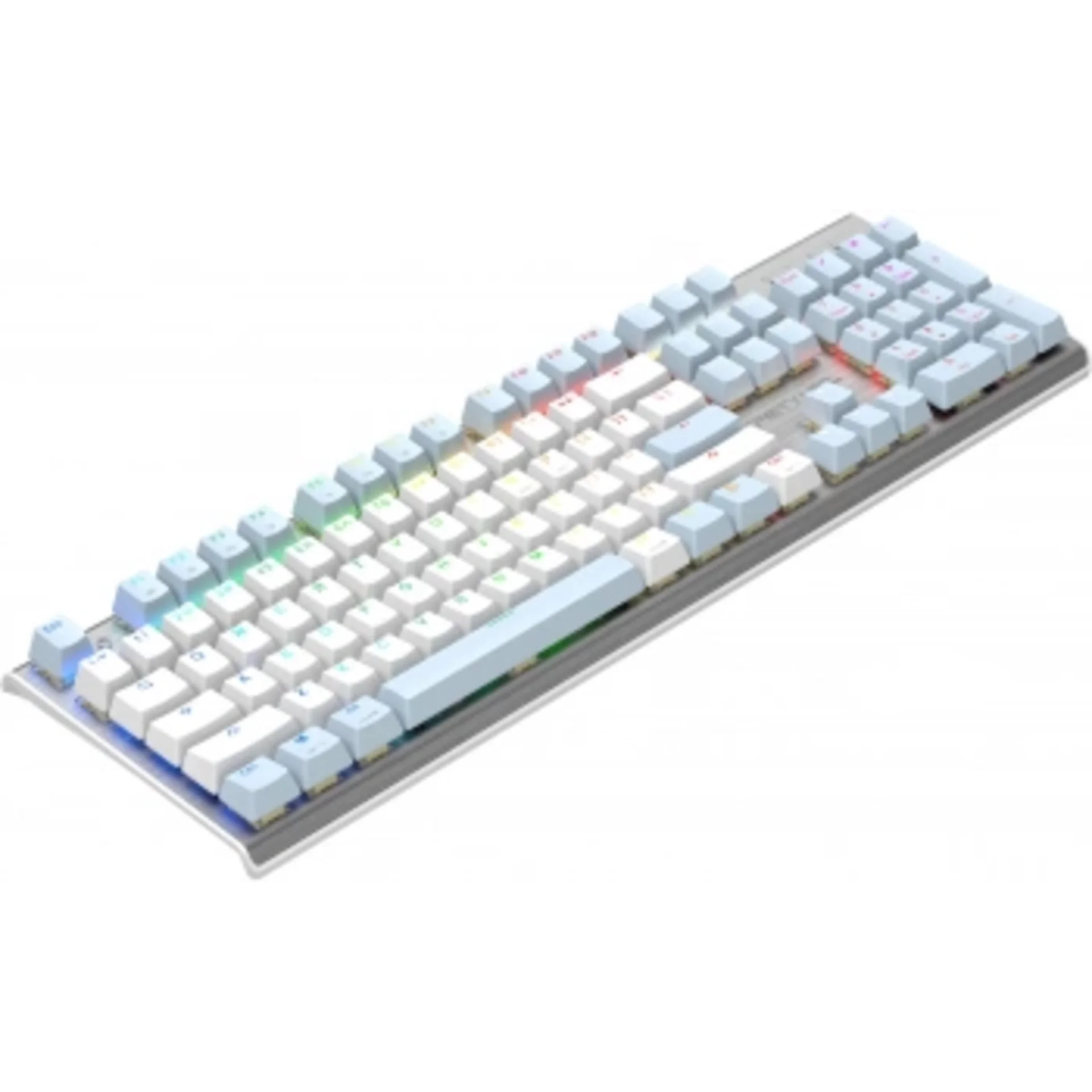 Клавиатура A4Tech Fstyler FS100 Neon механическая синий USB for gamer LED (FS100)