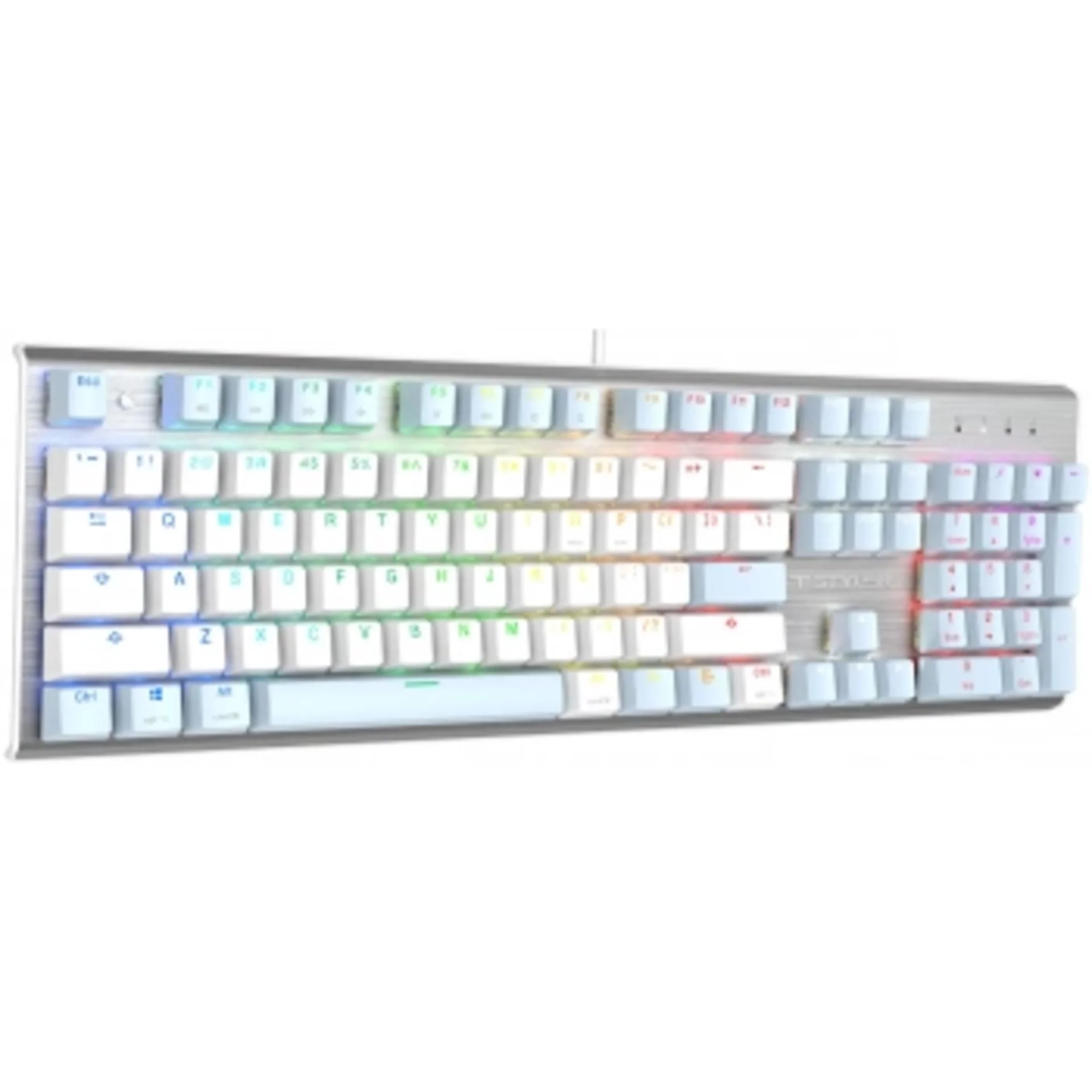 Клавиатура A4Tech Fstyler FS100 Neon механическая синий USB for gamer LED (FS100)