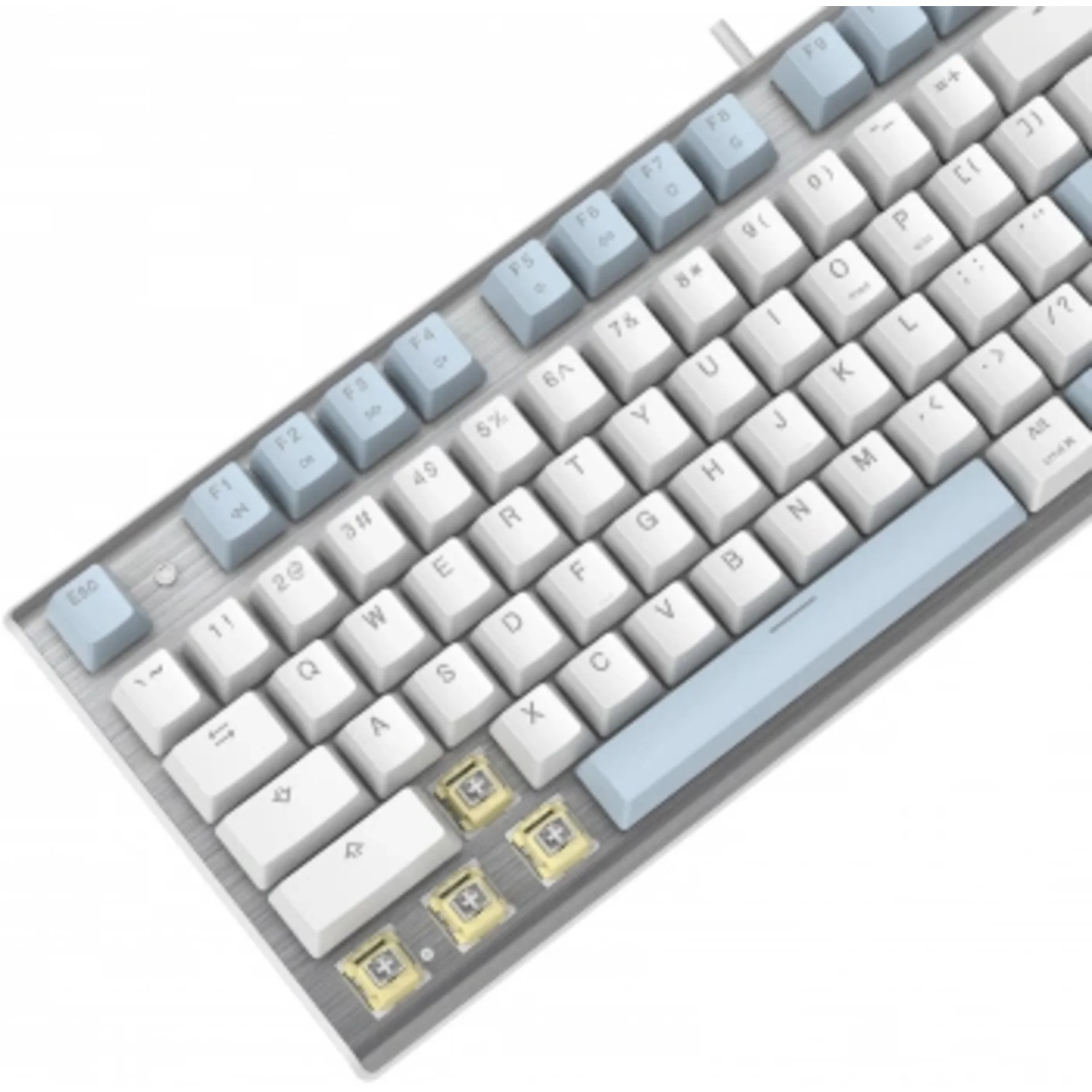 Клавиатура A4Tech Fstyler FS100 Neon механическая синий USB for gamer LED (FS100)