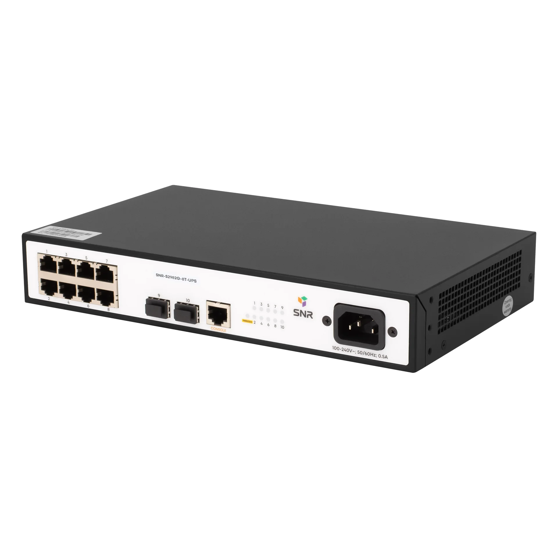 Управляемый коммутатор уровня 2 SNR-S2982G-8T-UPS