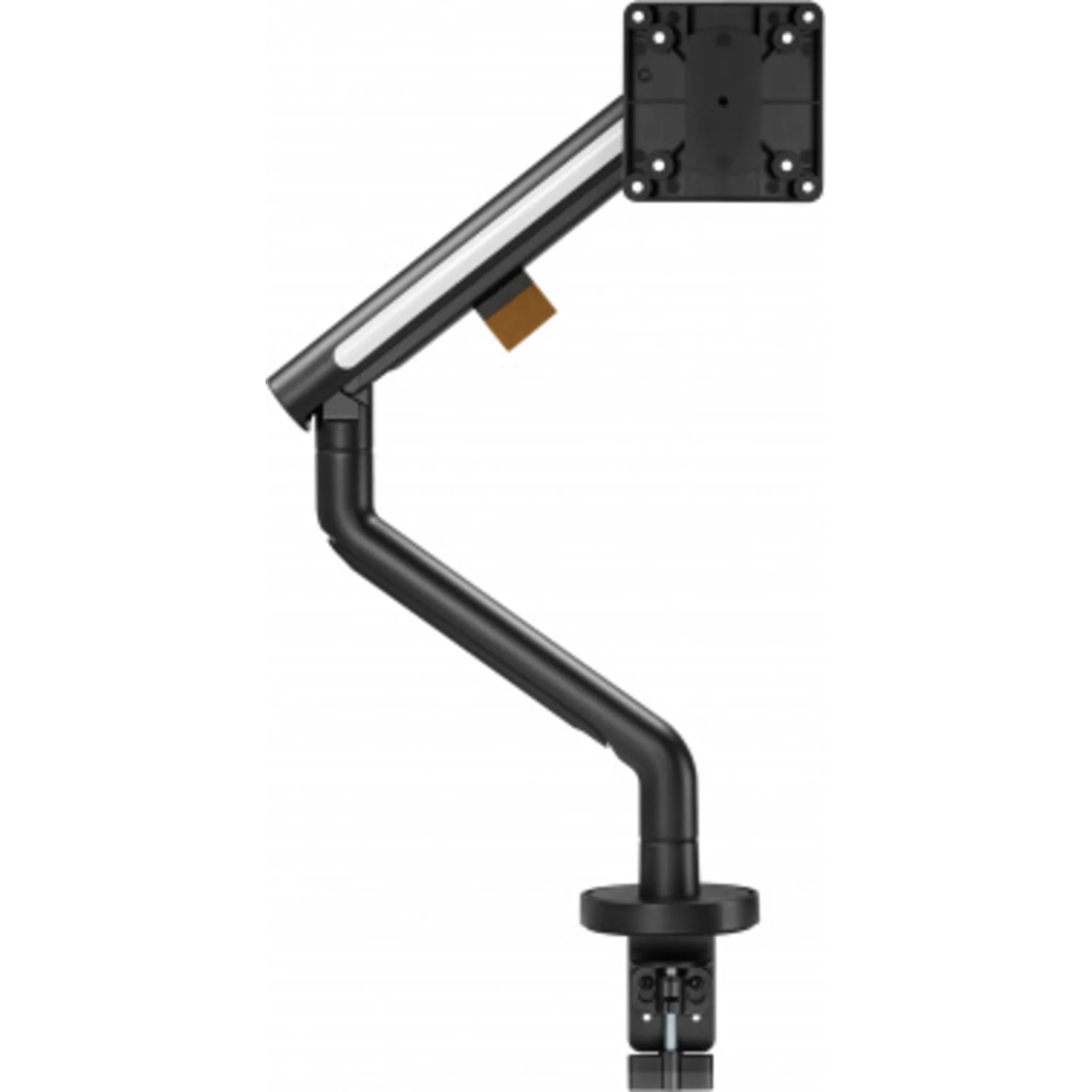 Кронштейн для мониторов Ultramounts UM725B черный 17"-32" макс.9кг крепление к столешнице поворот и