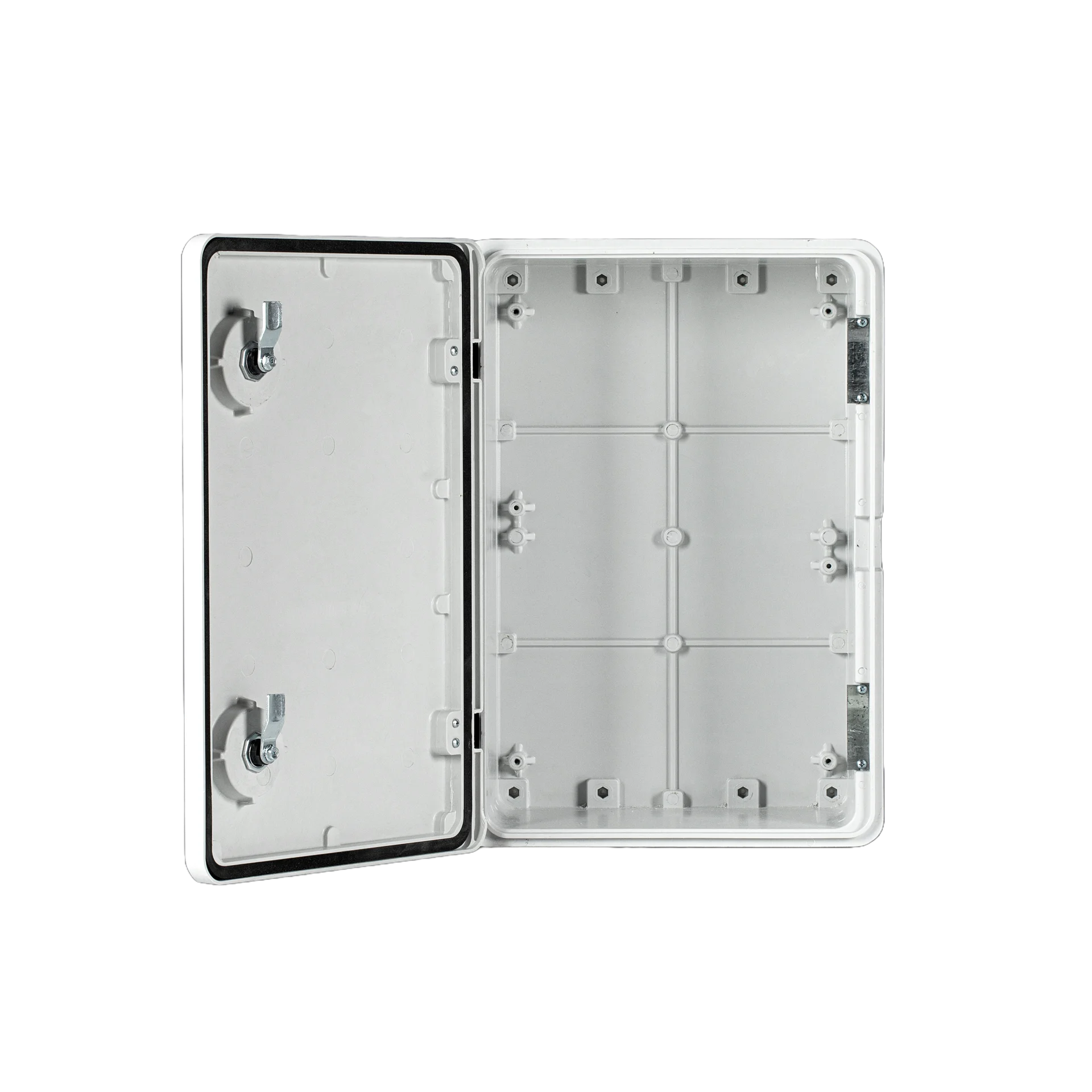 Стеклопластиковый шкаф навесной с монтажной панелью, 350х500х200мм, IP65