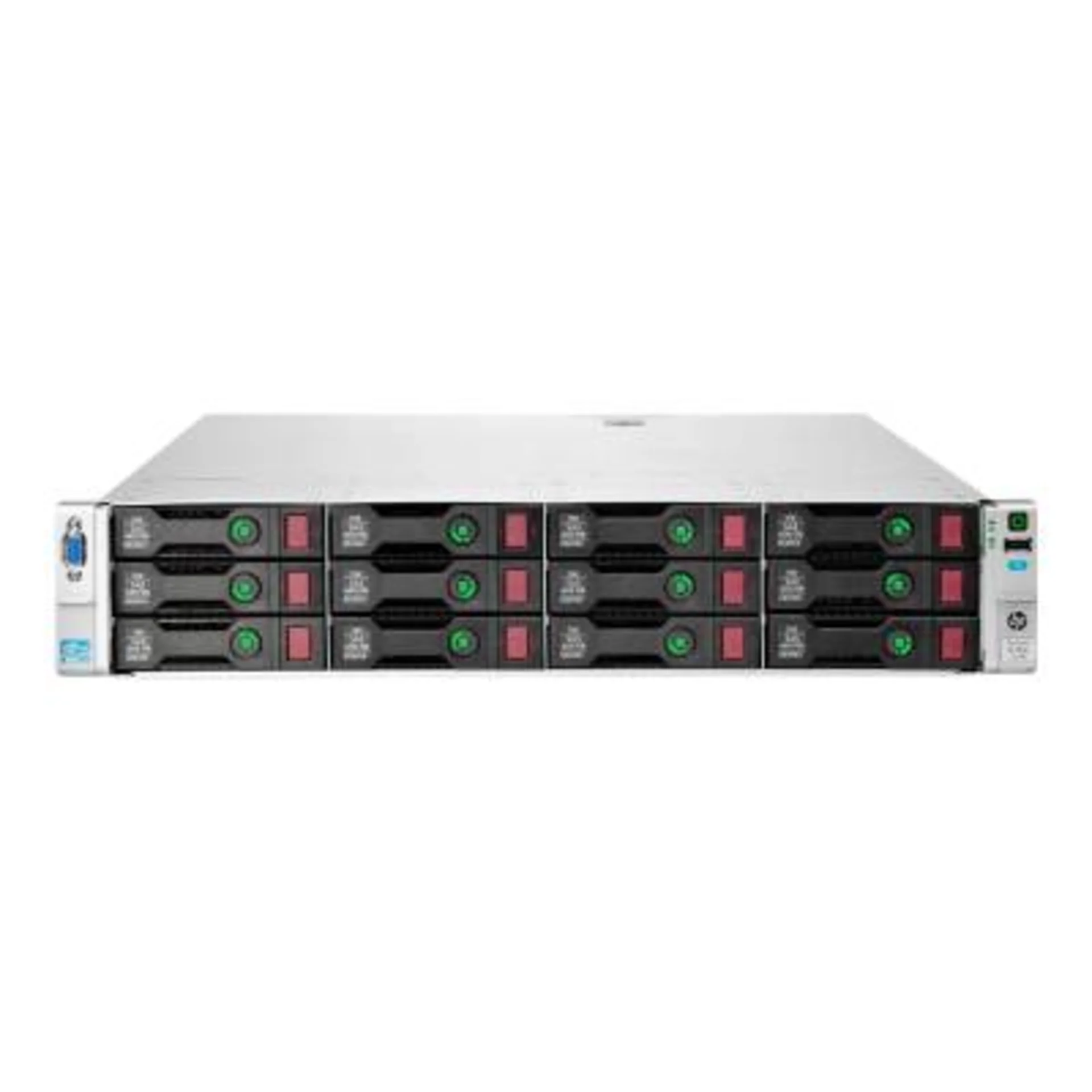 Сервер HP ProLiant DL380p Gen8, 2 процессора Intel Xeon 8C E5-2670, 32GB DRAM, 12LFF, P420i/1GB FBWC