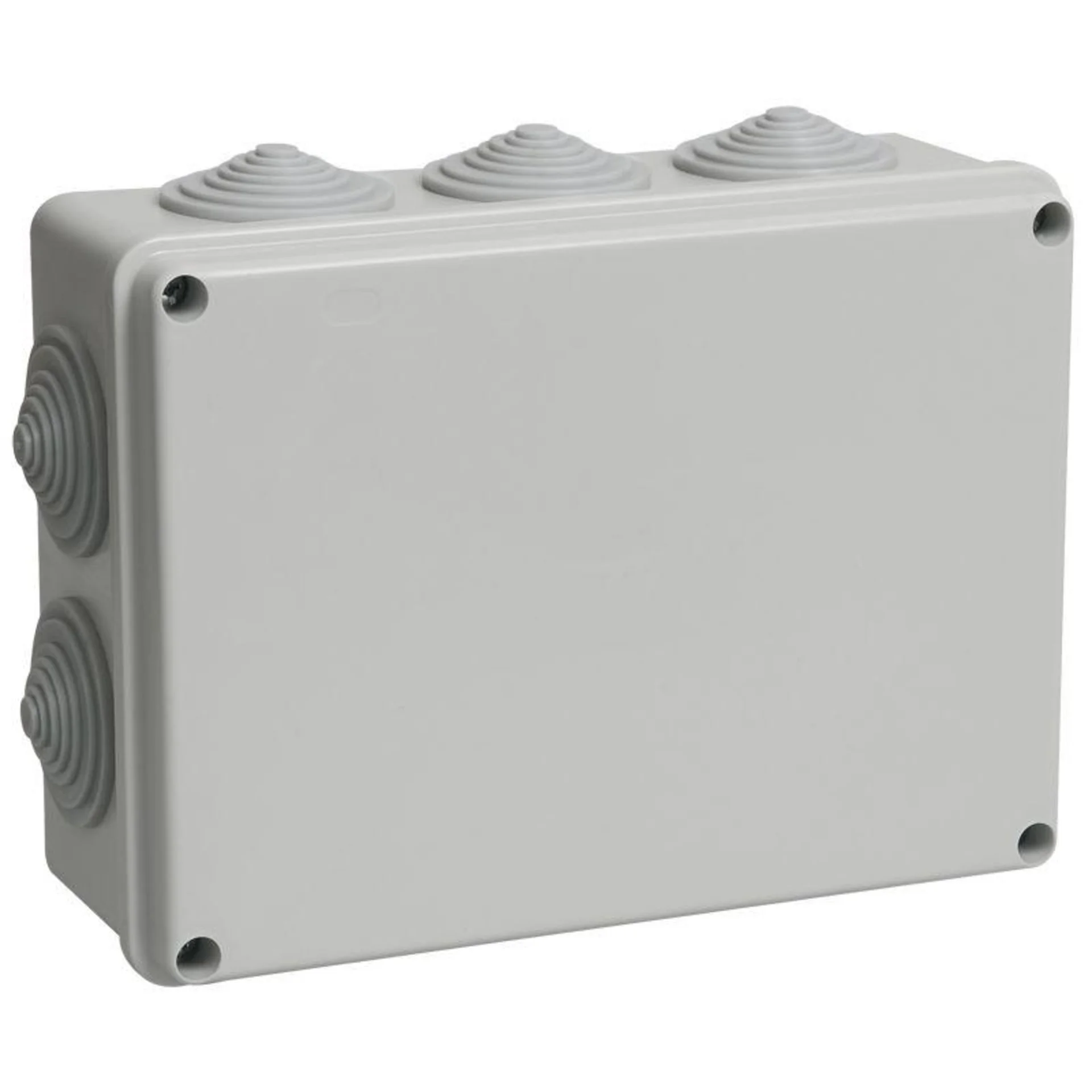 Коробка распаячная ОП 190х140х70 IP44 КМ41243 RAL7035 IEK UKO11-190-140-070-K41-44