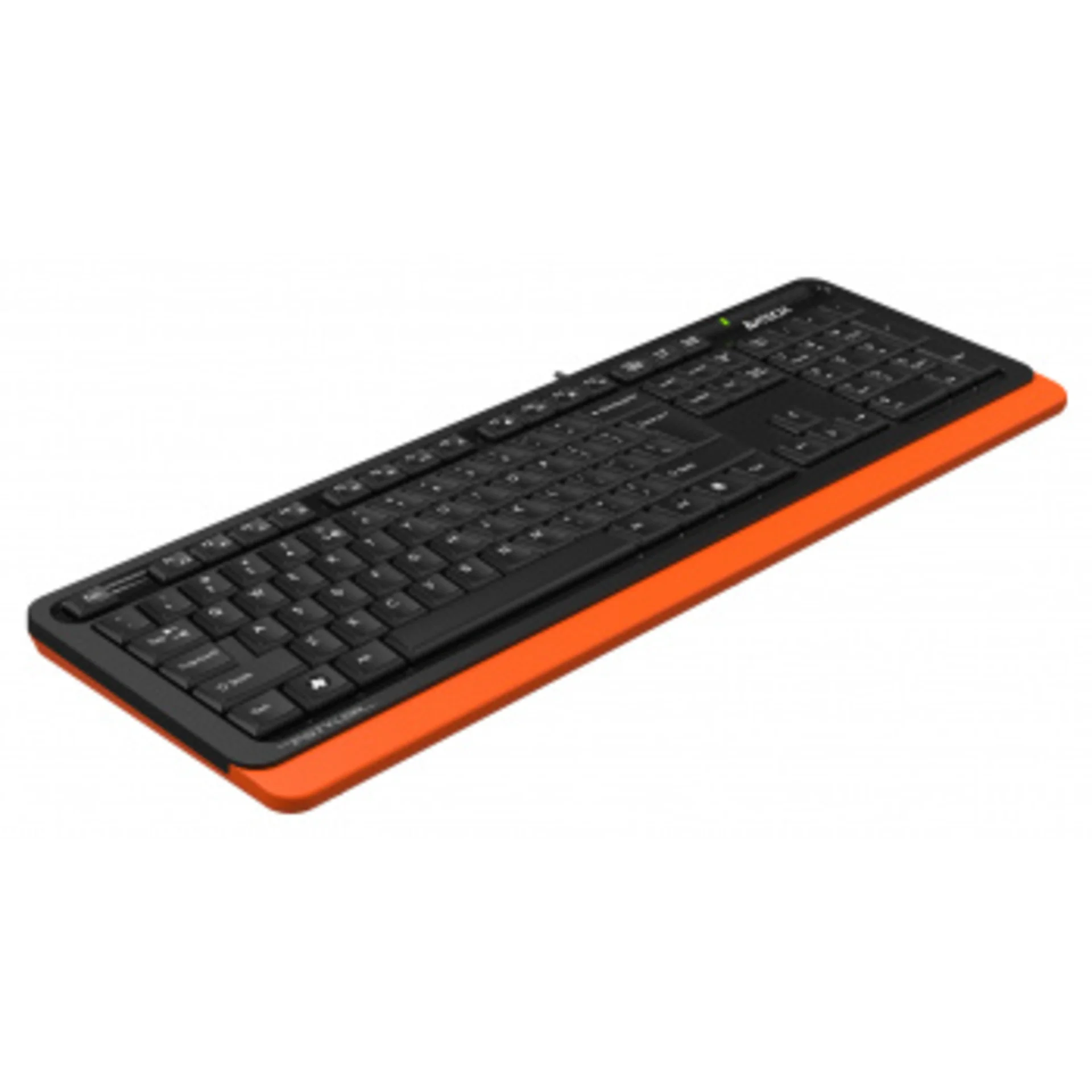 Клавиатура A4Tech Fstyler FKS10 черный/оранжевый USB
