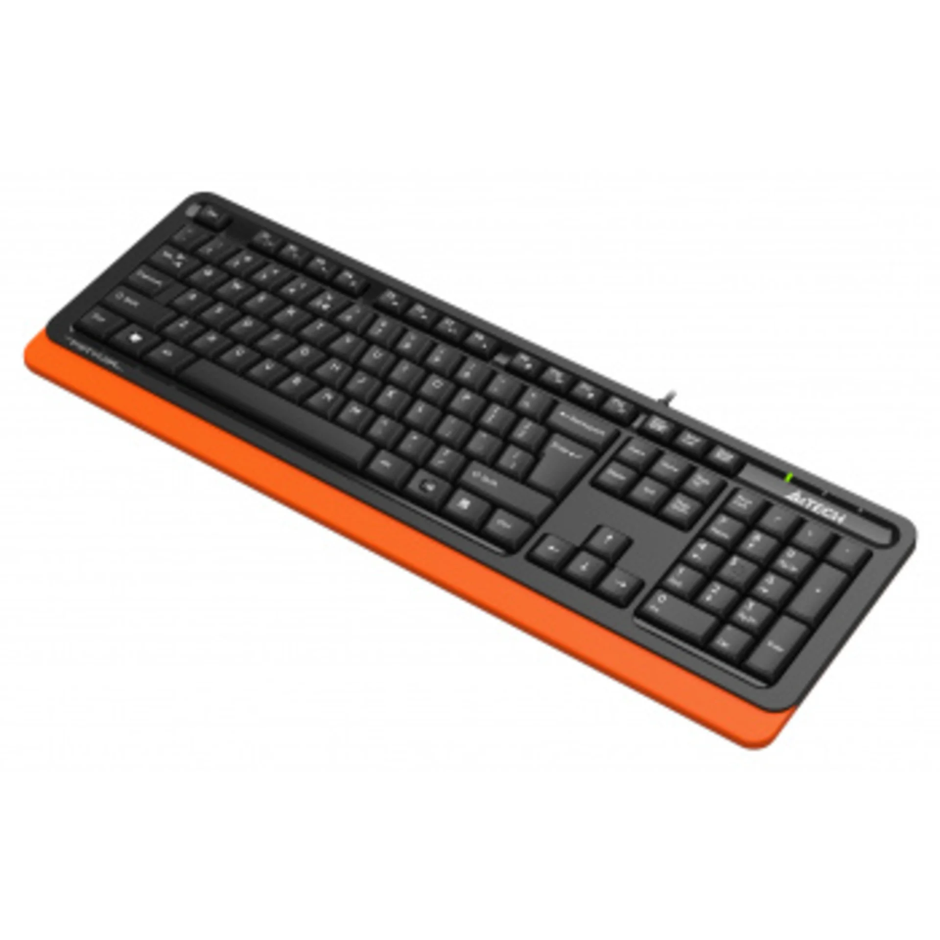 Клавиатура A4Tech Fstyler FKS10 черный/оранжевый USB
