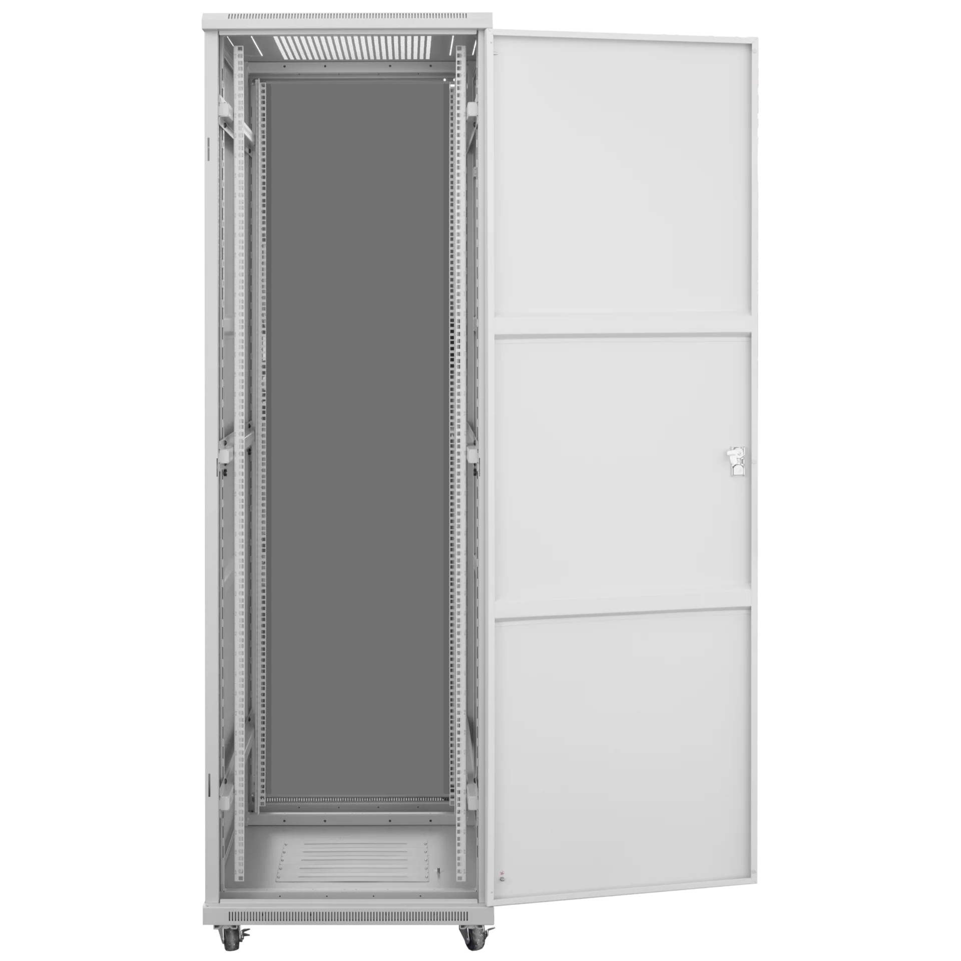 Шкаф телекоммуникационный напольный 42U 600x600мм, серия TFC (SNR-TFC-426060-GS-G-SF)