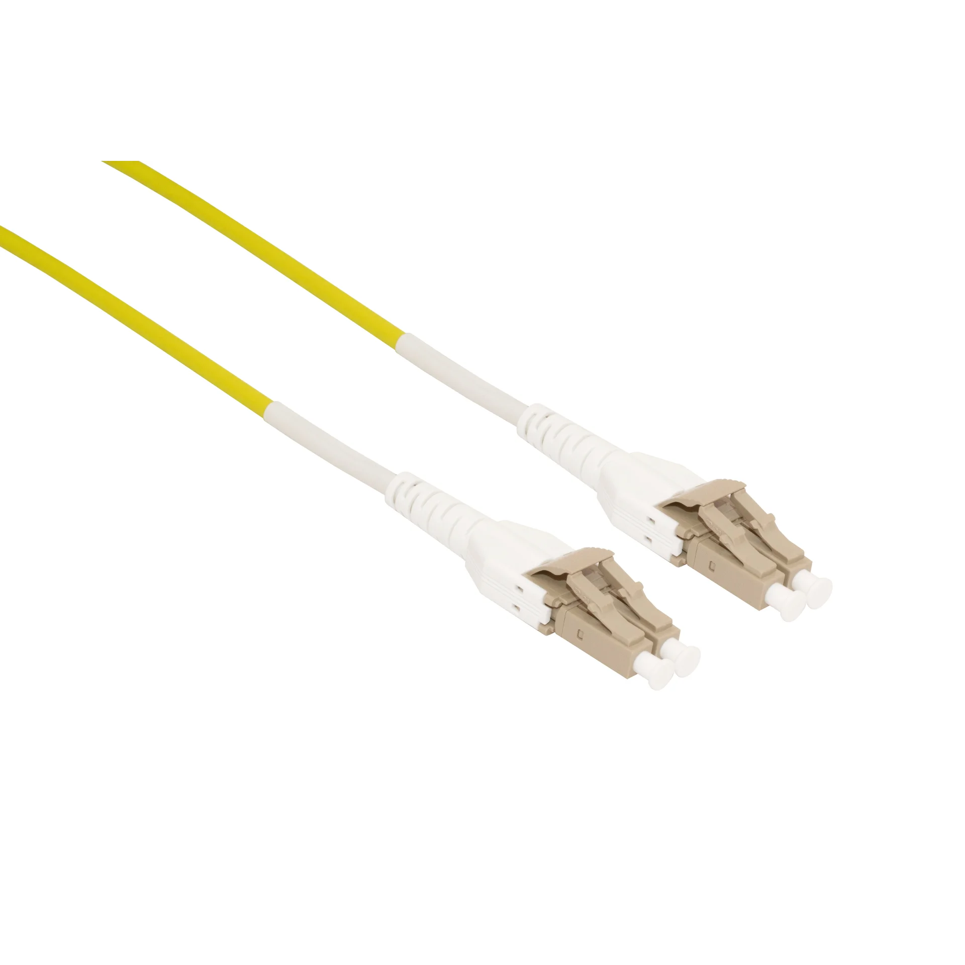 Патчкорд оптический LC/UPC-LC/UPC SM G.657.A1 Duplex Uniboot Flat Clip 3 метрa