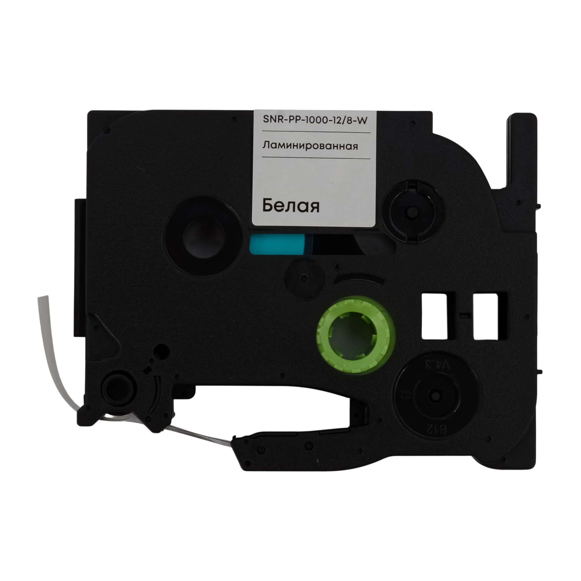 Лента для принтера SNR-HLP-1000P, 12мм, 8м, цвет белый