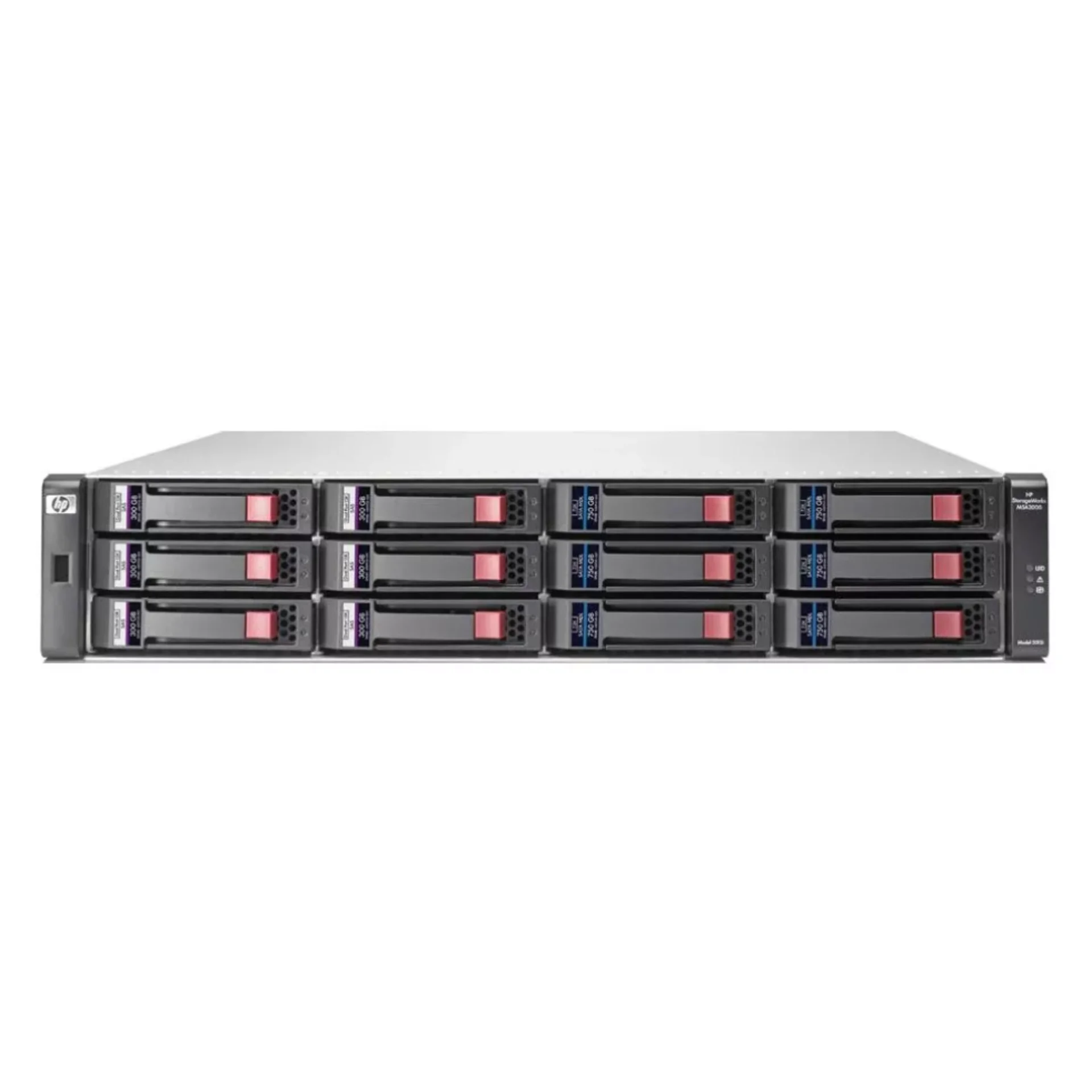 Шасси дисковой полки HP StorageWorks MSA2000 3.5"