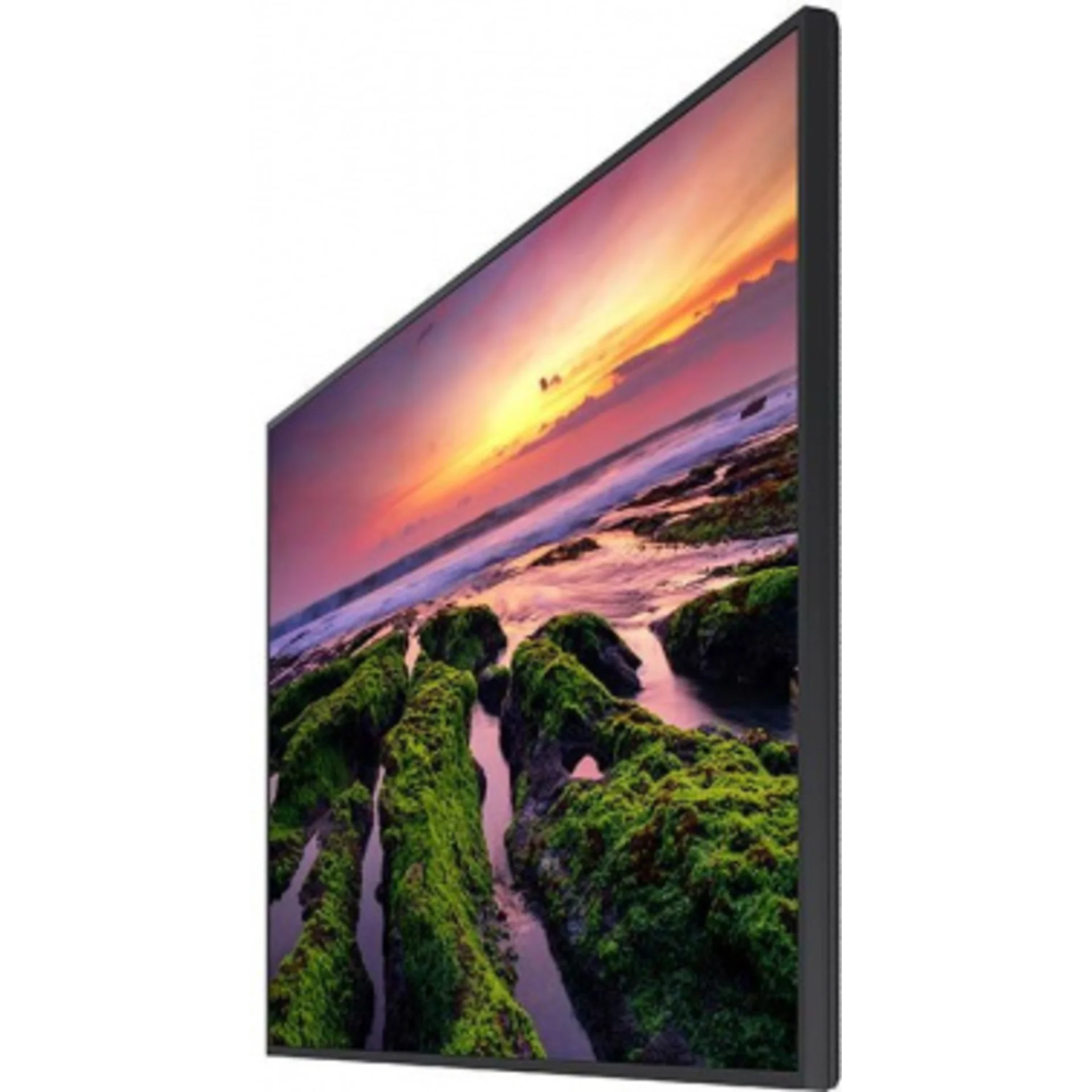 Панель Samsung 75" QB75B черный VA LED 8ms 16:9 HDMI M/M матовая 350cd 178гр/178гр 3840x1920 4K USB