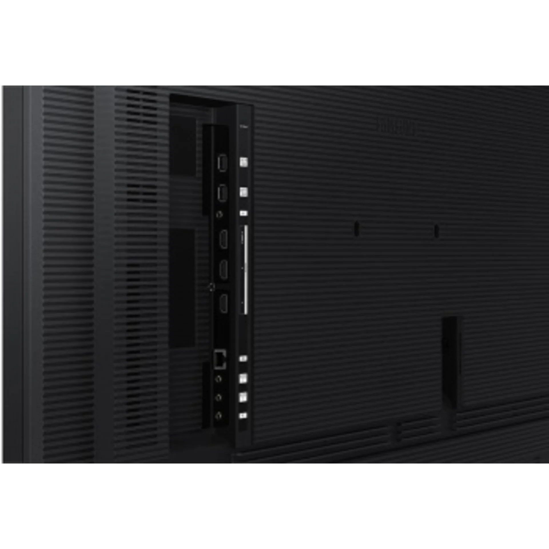 Панель Samsung 75" QB75B черный VA LED 8ms 16:9 HDMI M/M матовая 350cd 178гр/178гр 3840x1920 4K USB