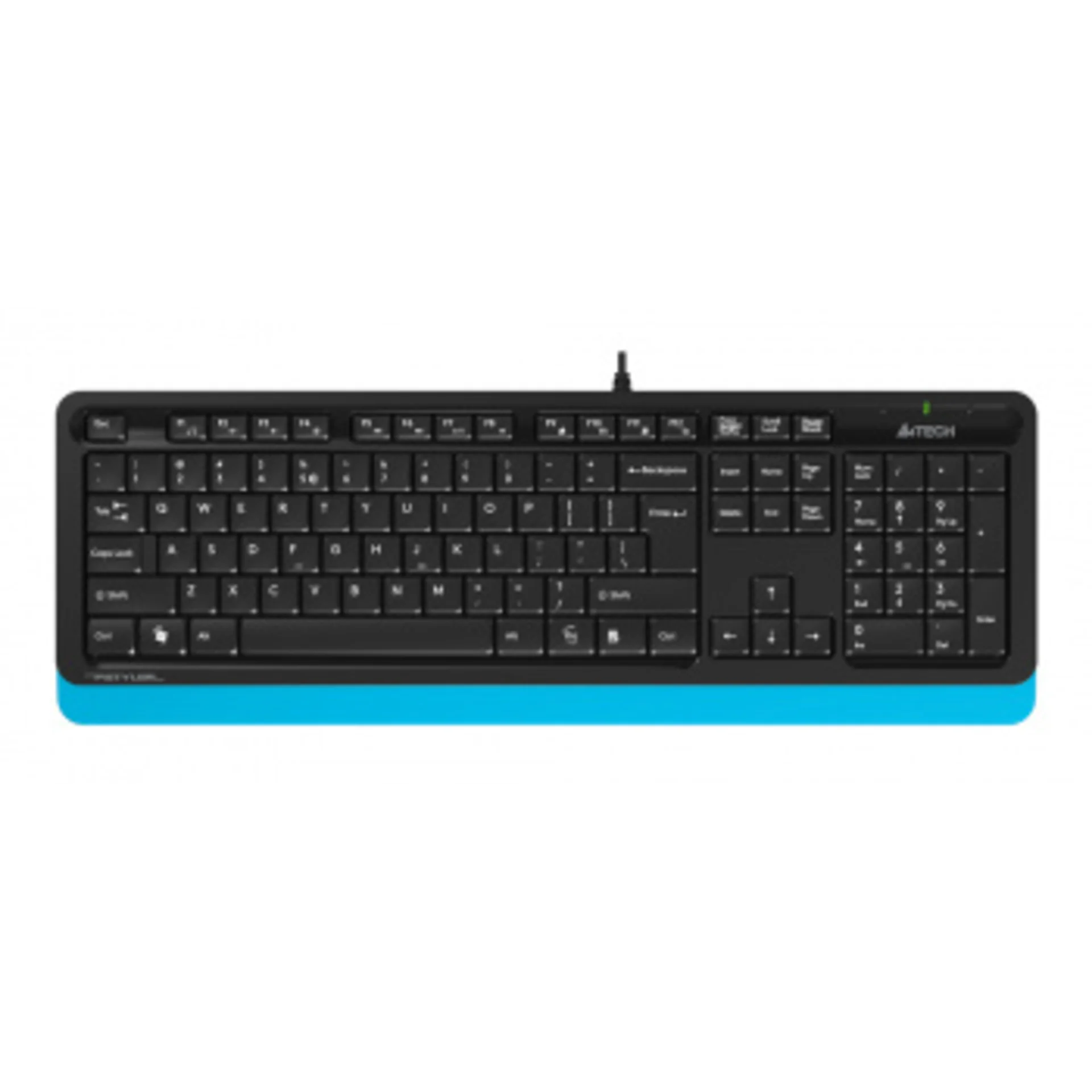 Клавиатура + мышь A4Tech Fstyler F1010 клав:чер/синий мышь:чер/синий USB Multimedia (F1010 BLUE)