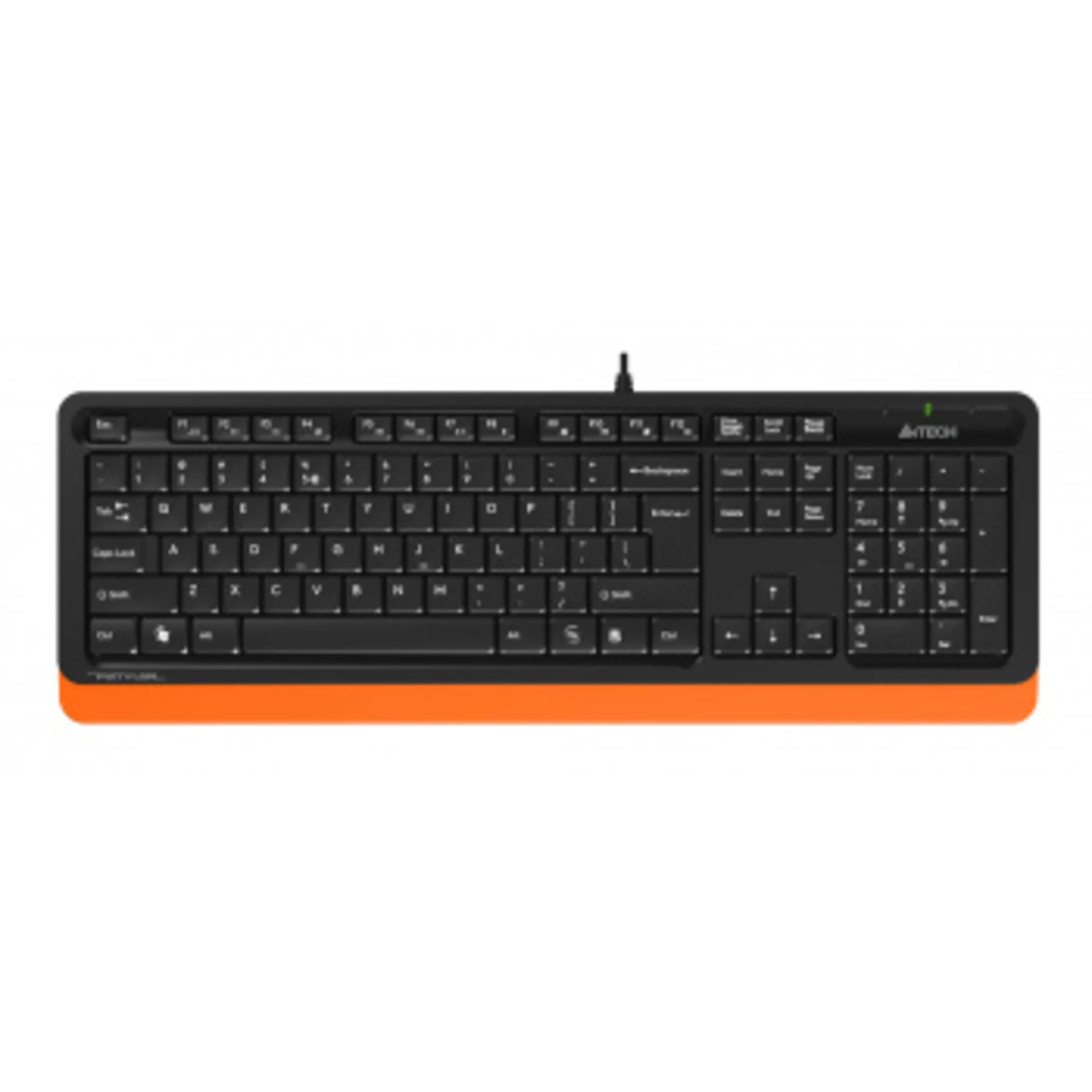 Клавиатура + мышь A4Tech Fstyler F1010 клав:чер/оранж мышь:чер/оранж USB Multimedia (F1010 ORANGE)