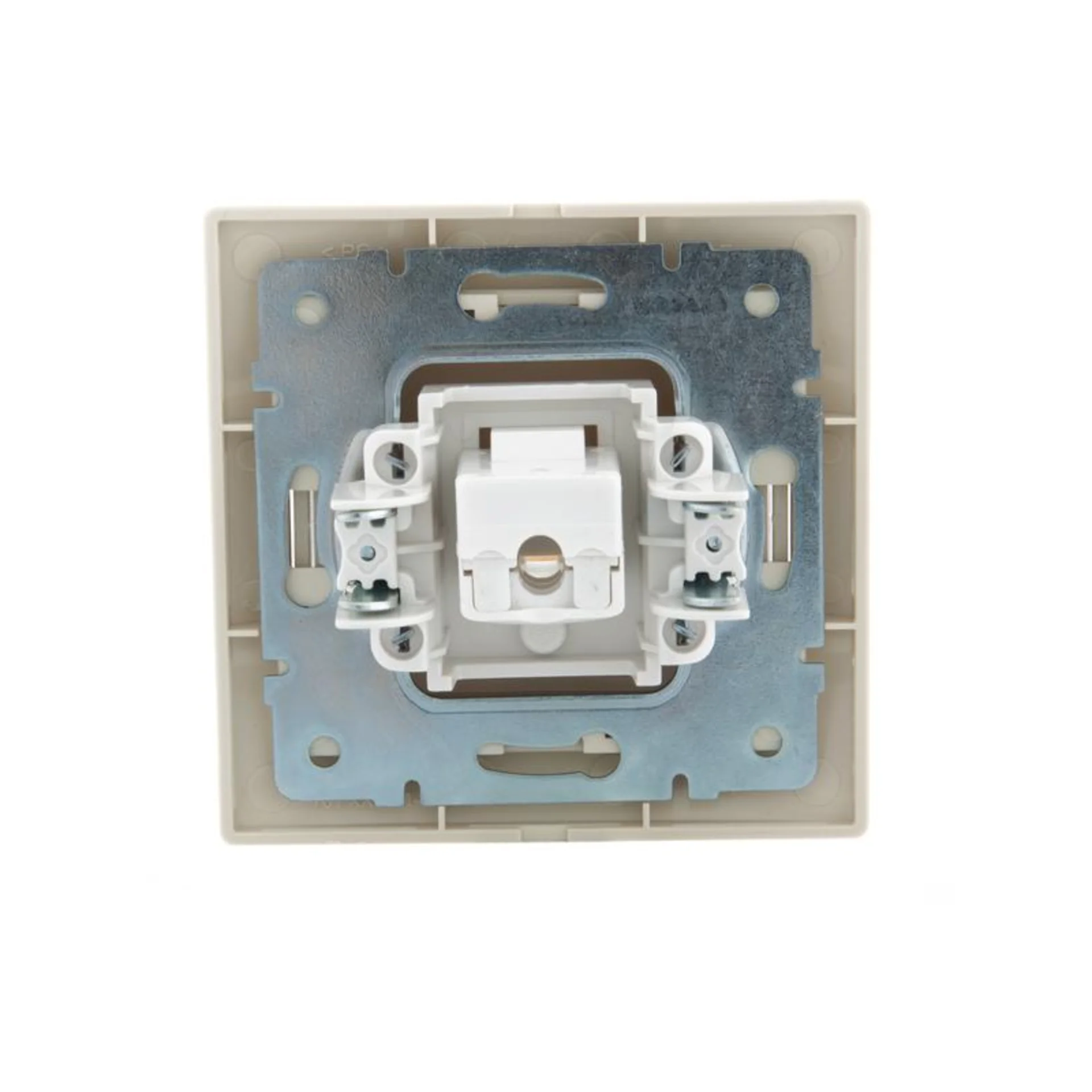 Розетка компьютерная 1-м СП Mira RJ45 крем./крем.. LEZARD 701-0303-139
