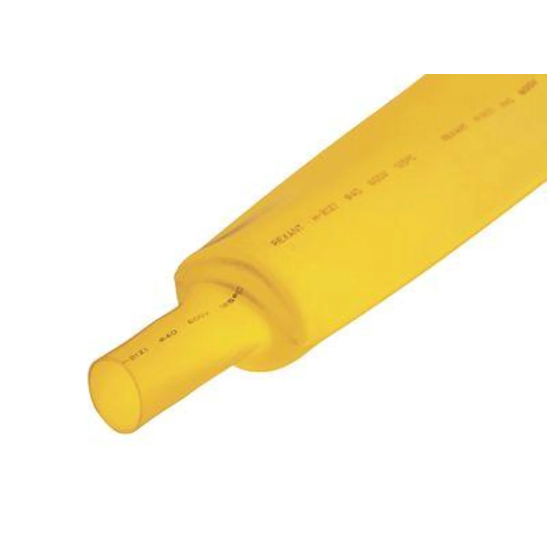 Трубка термоусадочная тонкостен. 35/17.5 1м желт. Rexant 23-5002