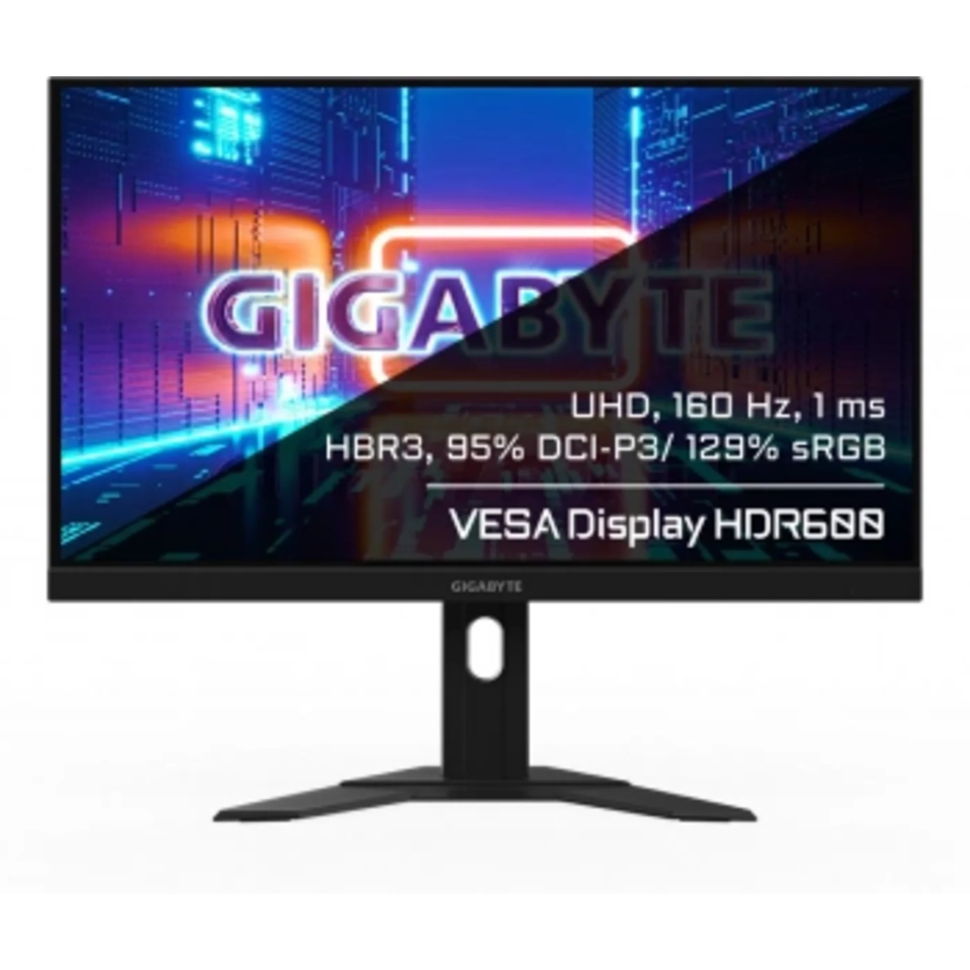 Монитор Gigabyte 27" M27U черный IPS LED 1ms 16:9 HDMI M/M матовая HAS 400cd 178гр/178гр 3840x2160 1
