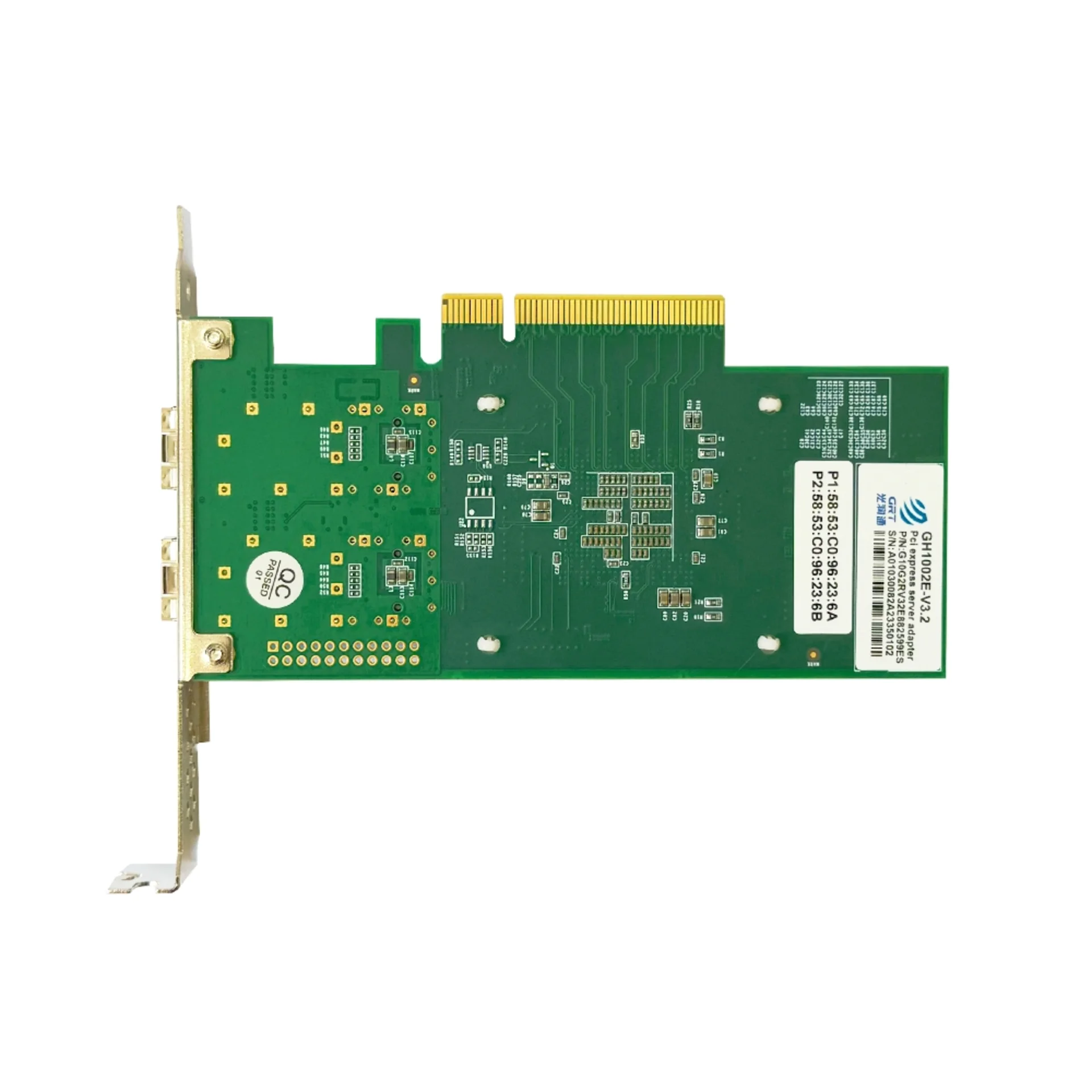 Сетевая карта GRT 2 порта 10GBase-X GH1002E-V3.2