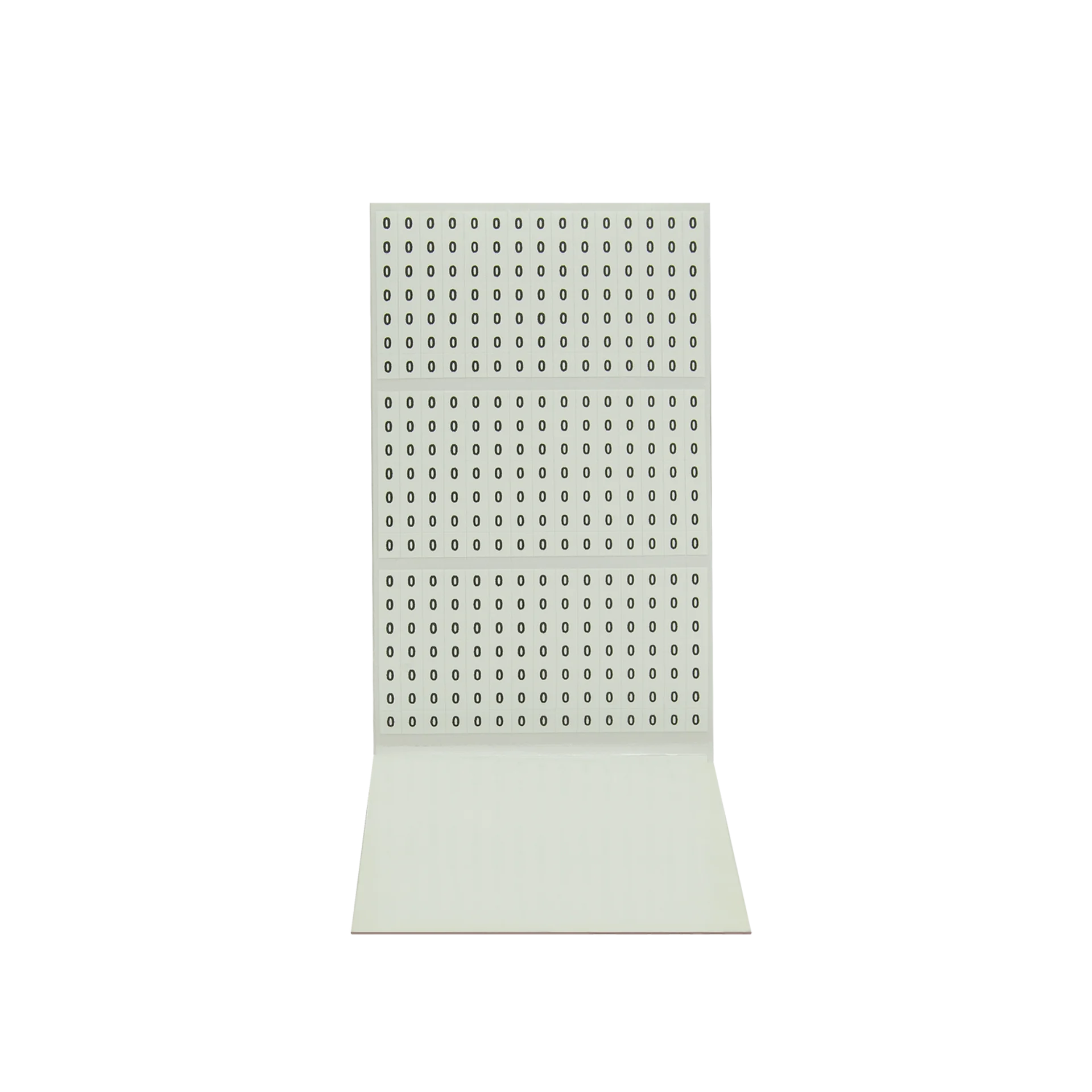 Самоклеющиеся маркеры, блокнот 10 листов, цифры от 0 до 9