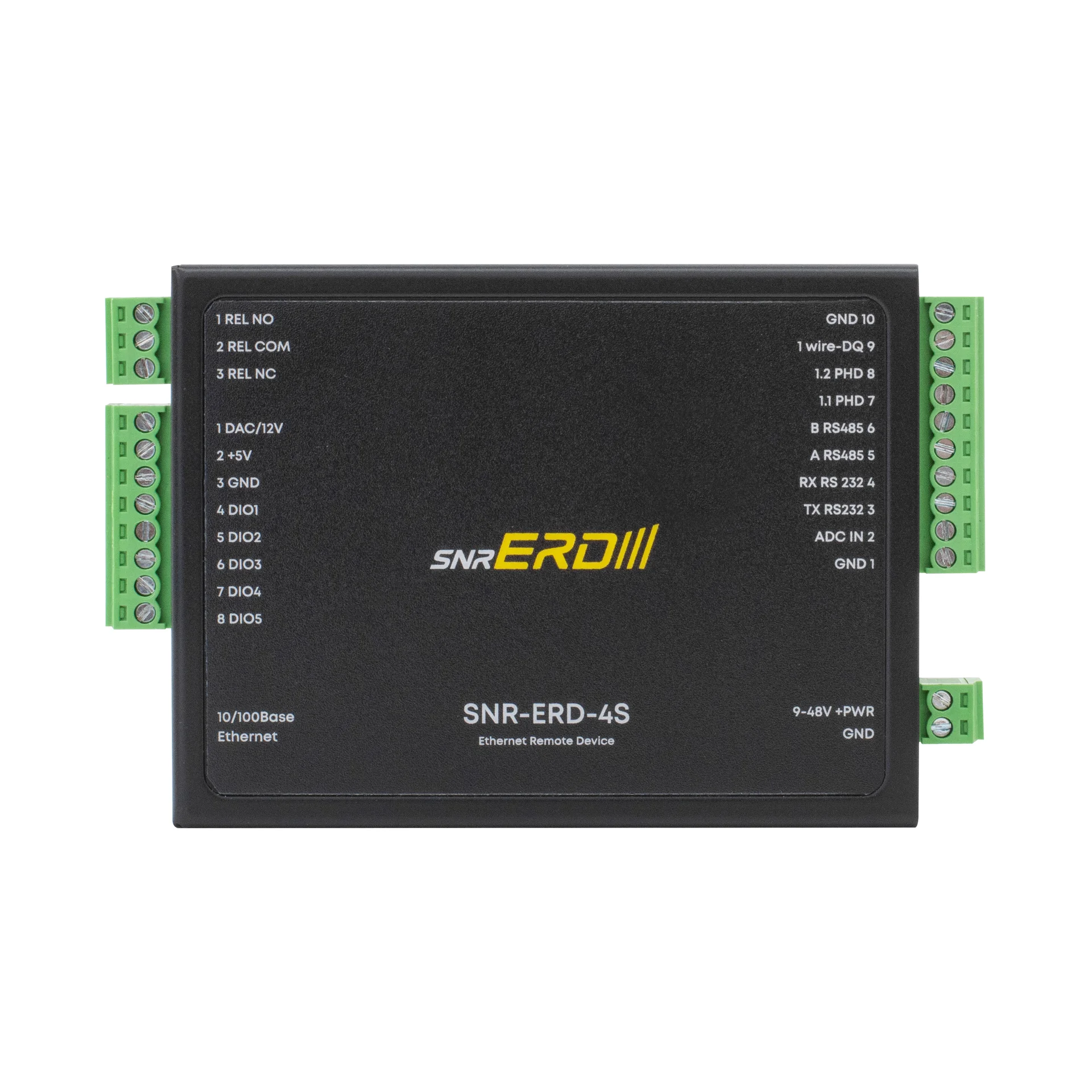 Устройство удалённого контроля и управления SNR-ERD-4s, металл корпус, крепление DIN