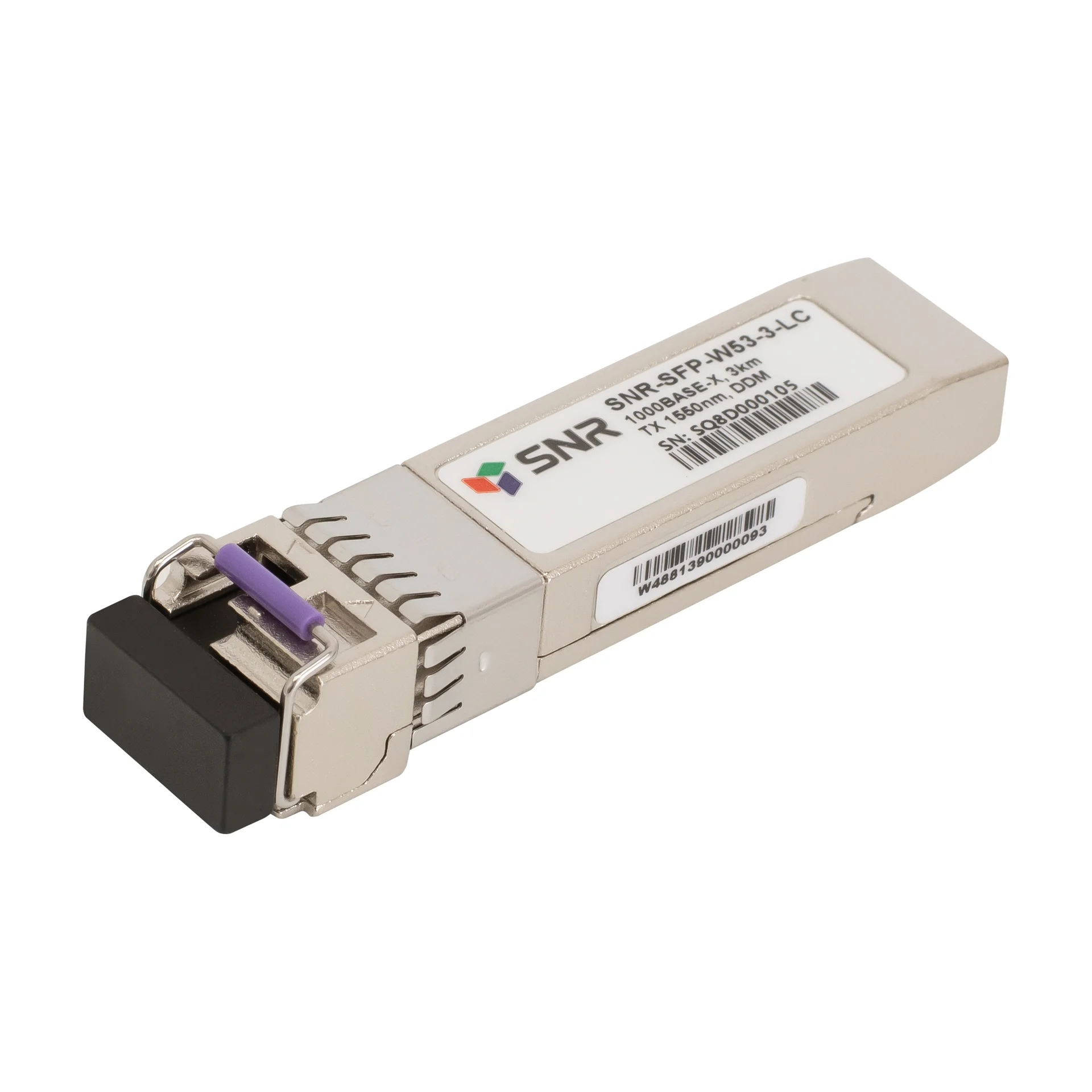 Модуль SFP WDM, дальность до 3км LC (6dB), 1550нм