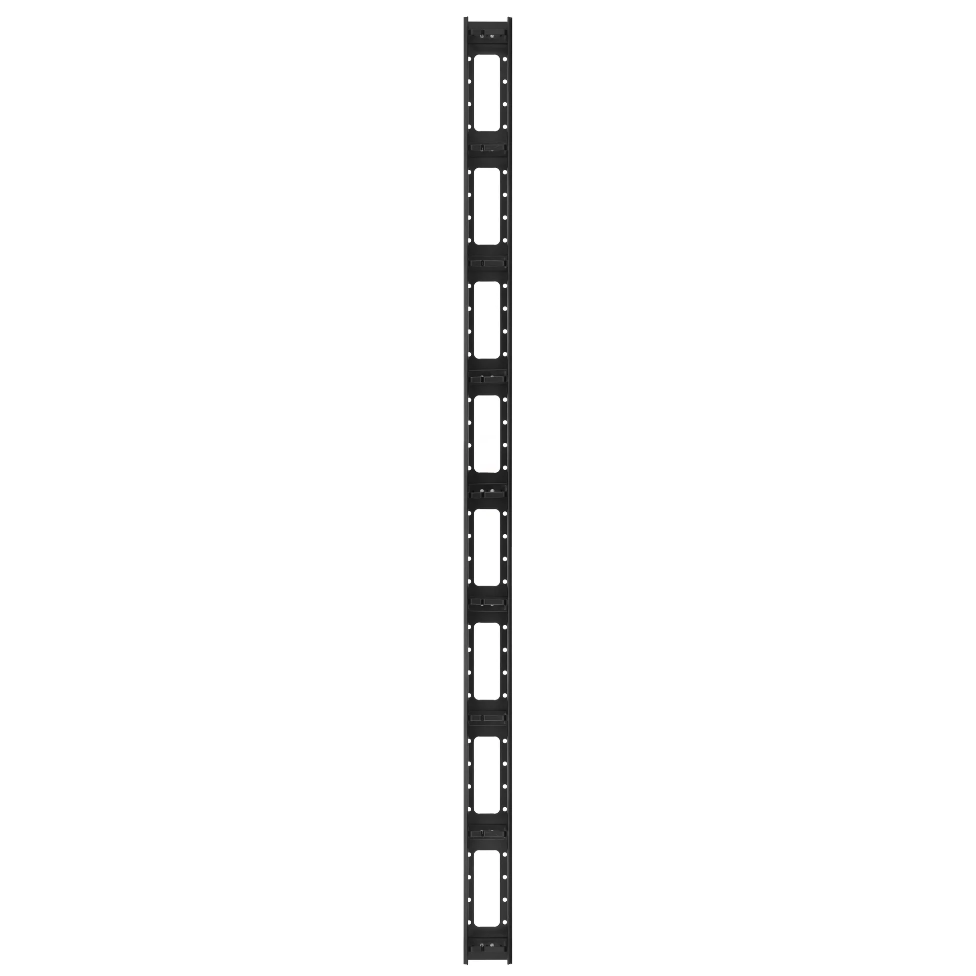 Вертикальный кабельный организатор с крышкой, 95х70мм, 42U