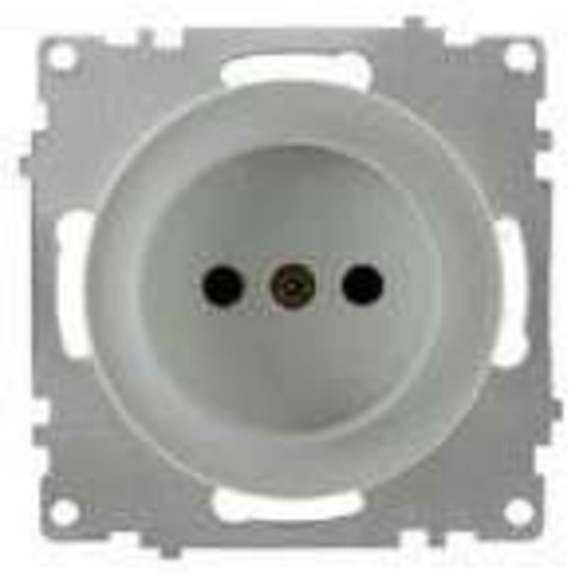 Розетка 1-м СП Florence 16А IP20 без заземл. винтов. контакты механизм сер. (1E10301302) OneKeyElect